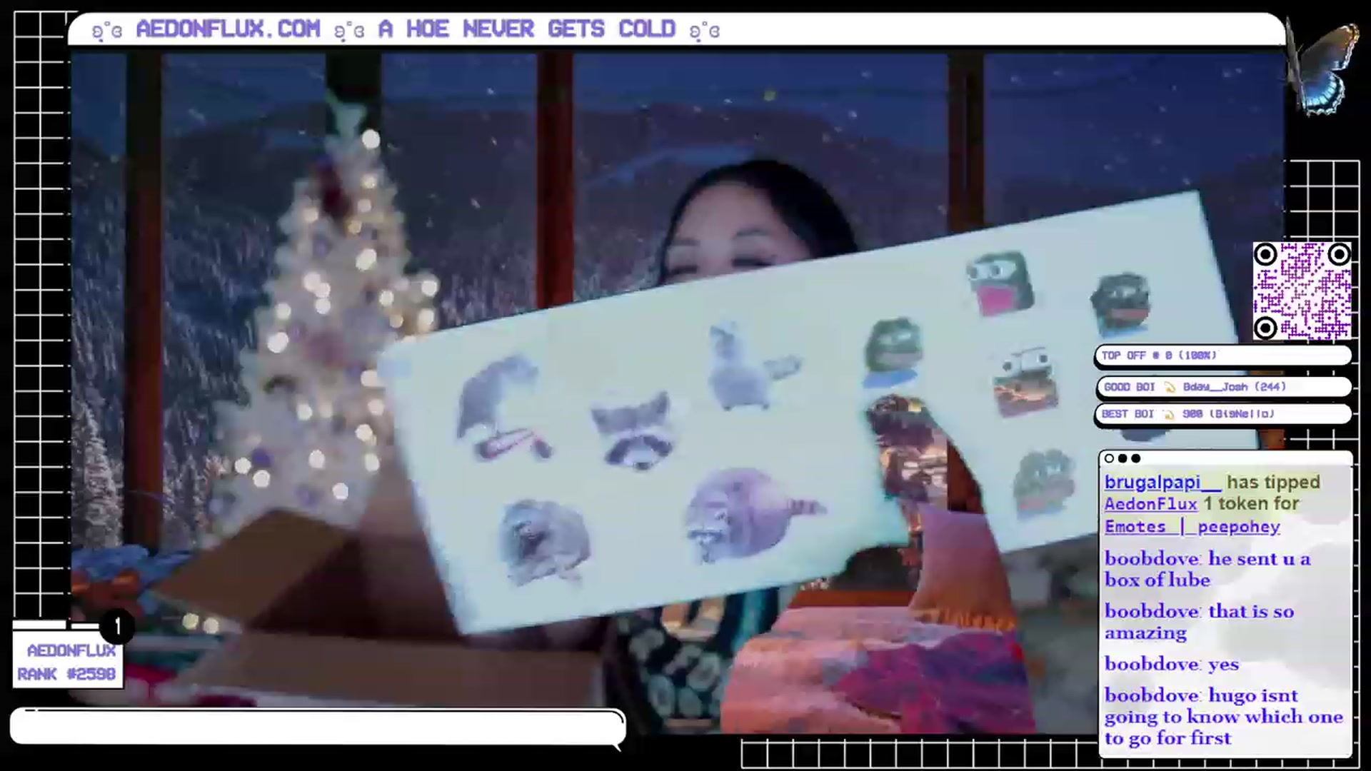 Gallery image thumbnail from AedonFlux's myfreecams stream on, 12/25/2022, 07:52 image 16 of 20