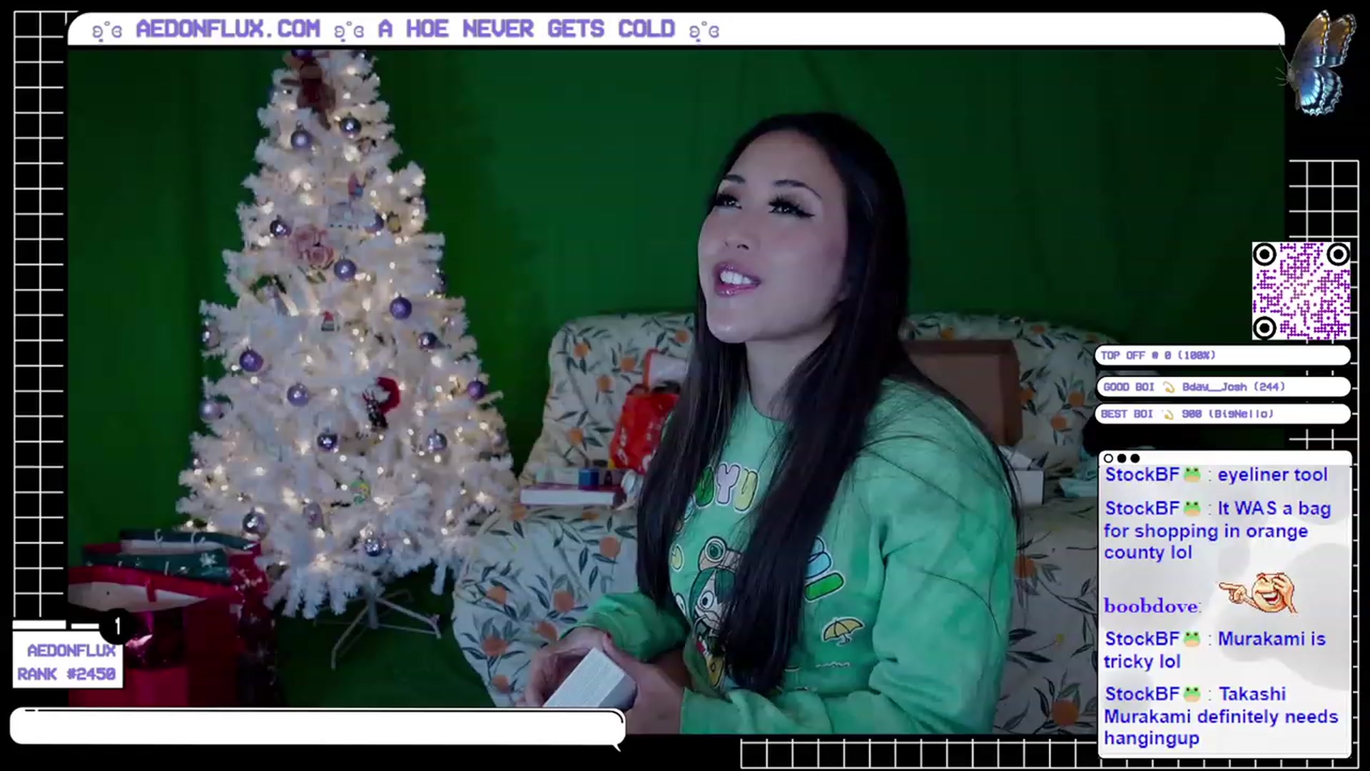 Gallery image thumbnail from AedonFlux's myfreecams stream on, 12/25/2022, 07:52 image 20 of 20