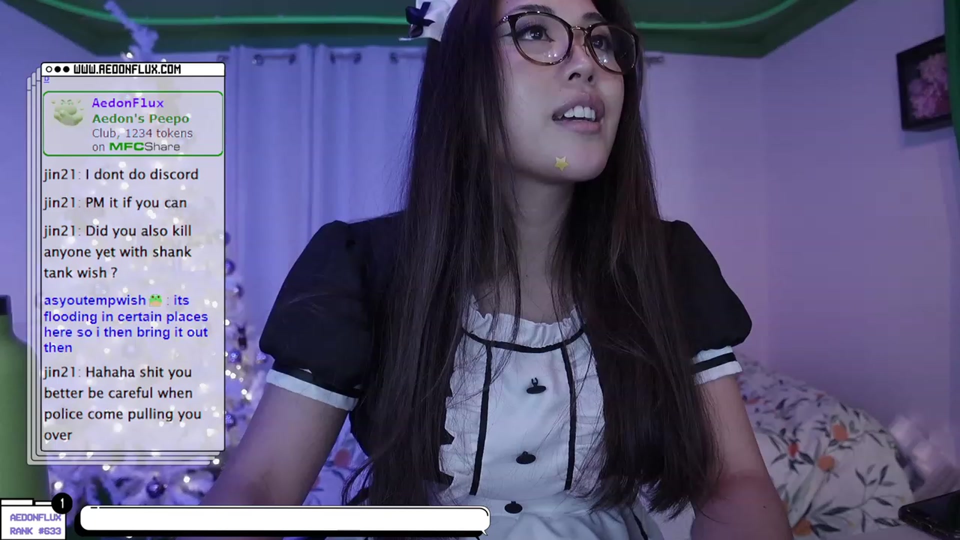 Gallery image thumbnail from AedonFlux's myfreecams stream on, 01/12/2023, 06:12 image 15 of 20
