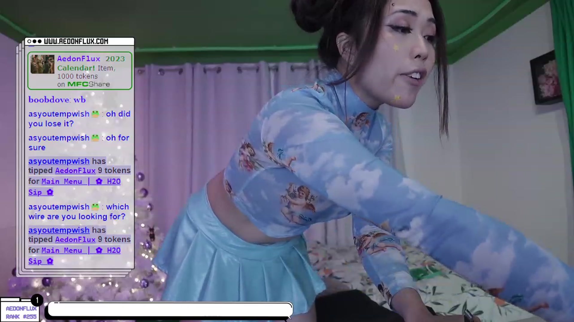 Gallery image thumbnail from AedonFlux's myfreecams stream on, 01/14/2023, 08:52 image 5 of 20
