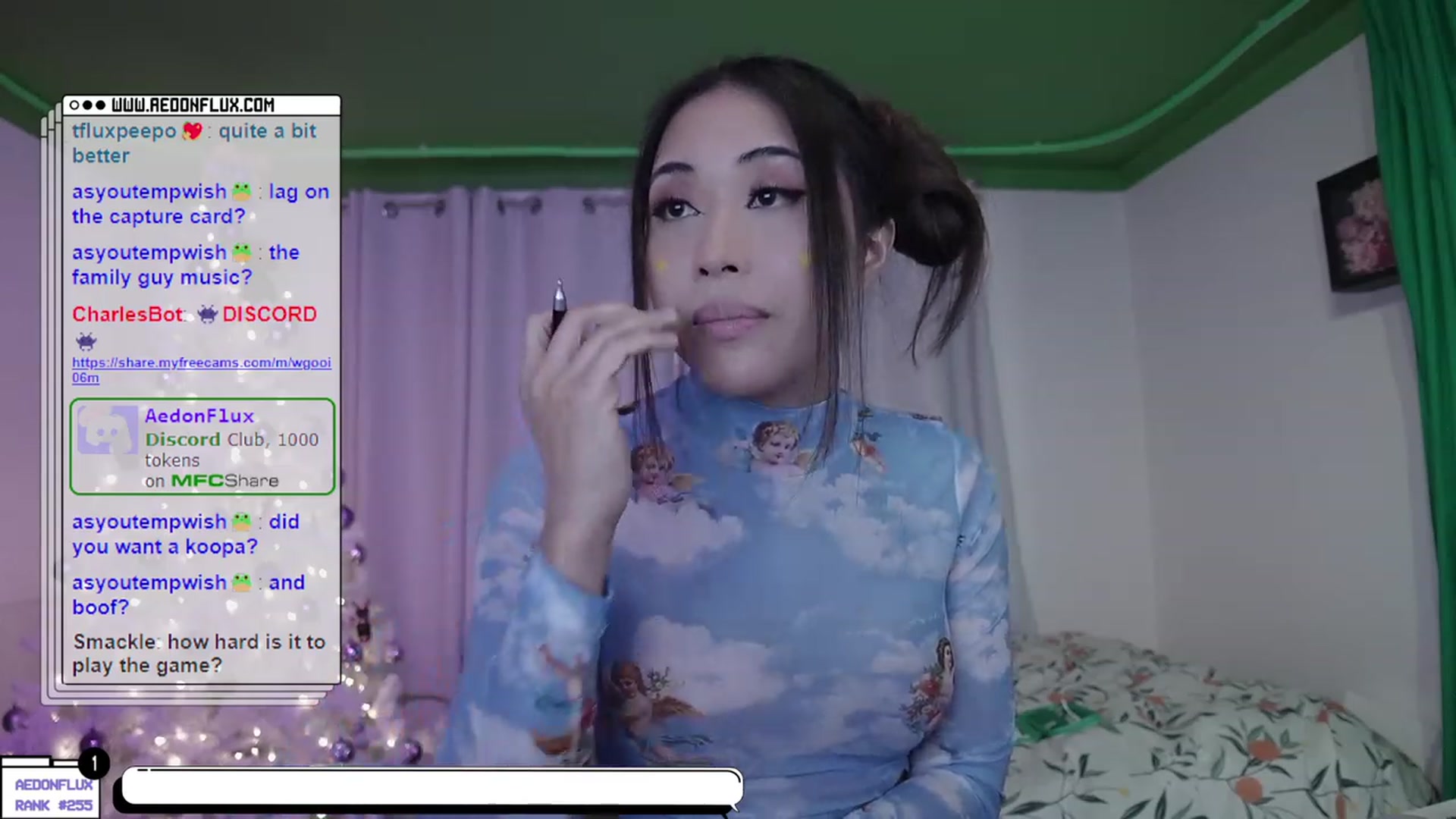 Gallery image thumbnail from AedonFlux's myfreecams stream on, 01/14/2023, 08:52 image 8 of 20