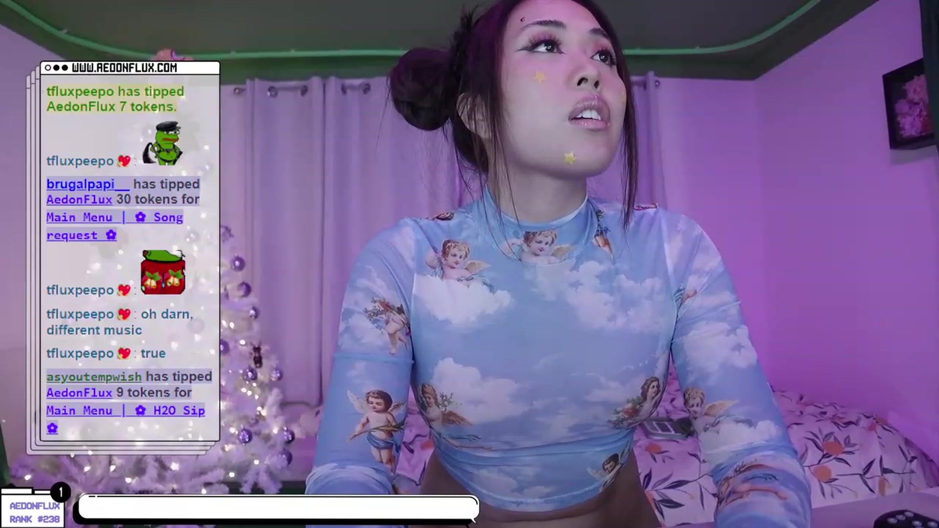 Gallery image thumbnail from AedonFlux's myfreecams stream on, 01/14/2023, 08:52 image 14 of 20