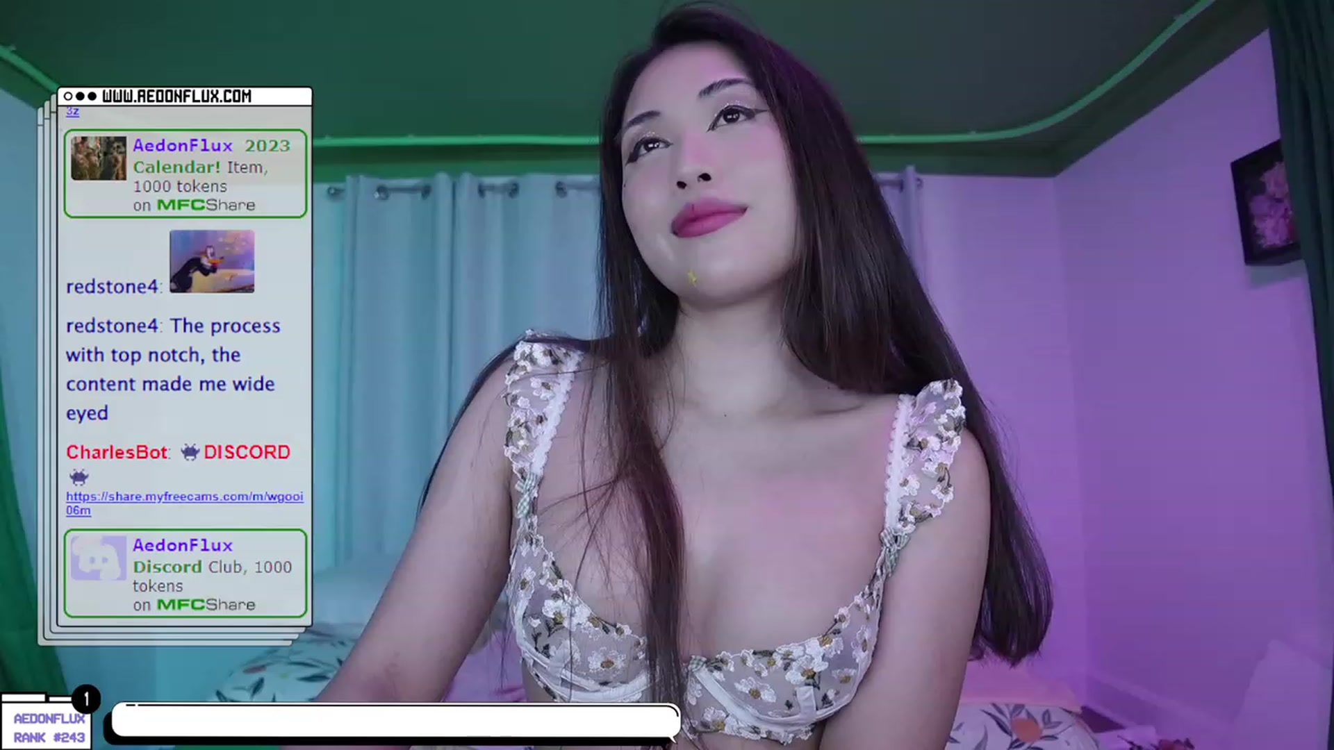 Gallery image thumbnail from AedonFlux's myfreecams stream on, 01/15/2023, 07:42 image 7 of 20