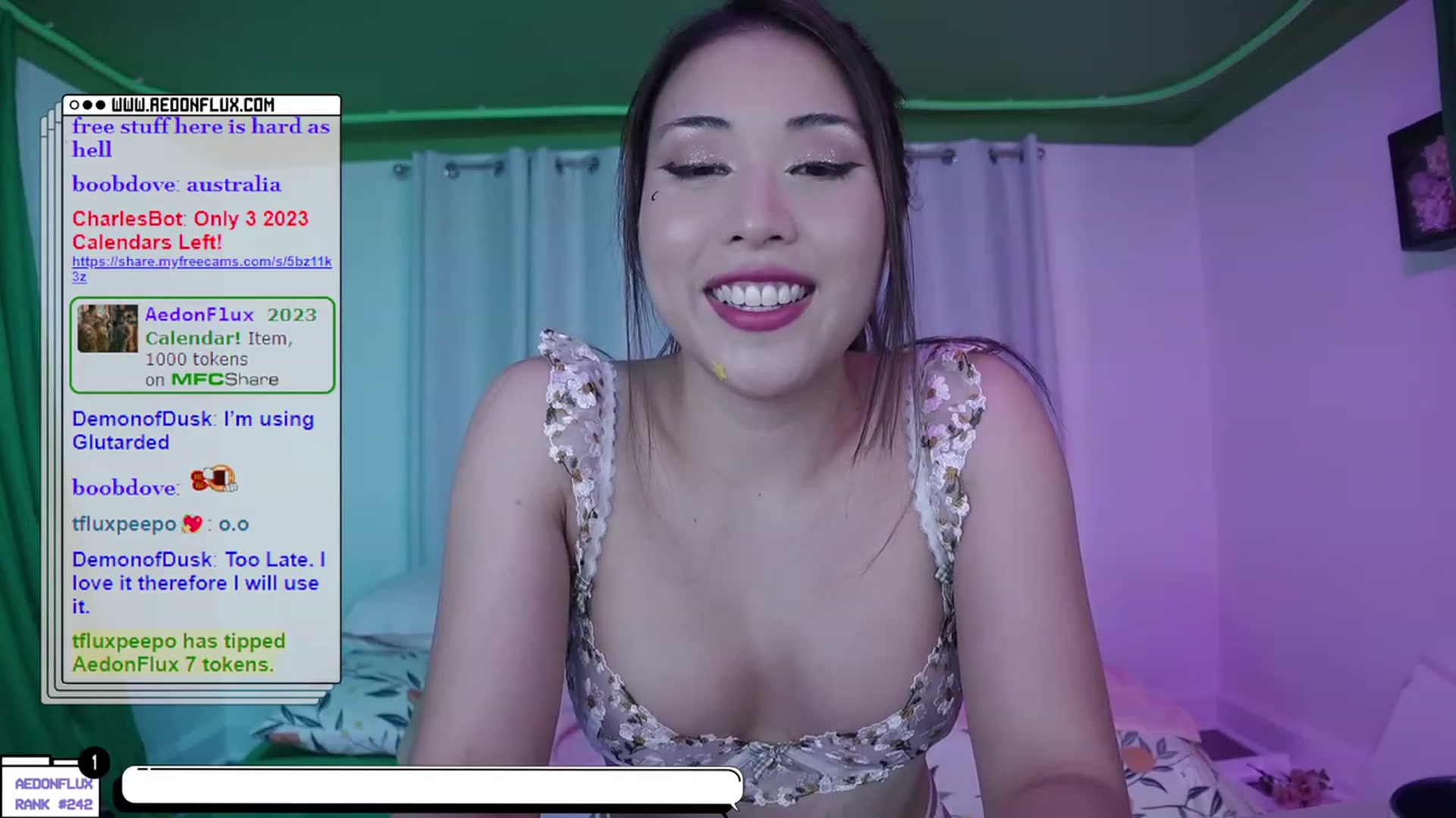 Gallery image thumbnail from AedonFlux's myfreecams stream on, 01/15/2023, 07:42 image 15 of 20