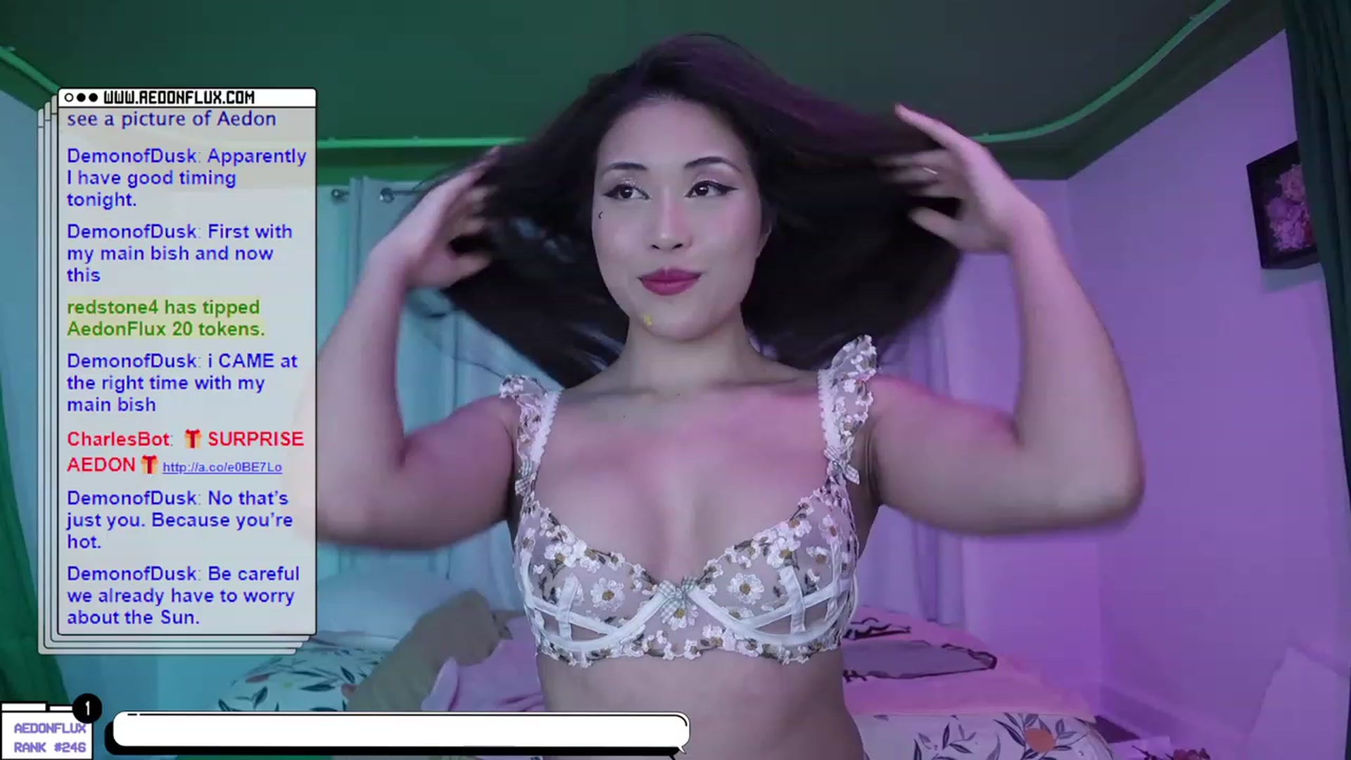 Gallery image thumbnail from AedonFlux's myfreecams stream on, 01/15/2023, 07:42 image 5 of 20