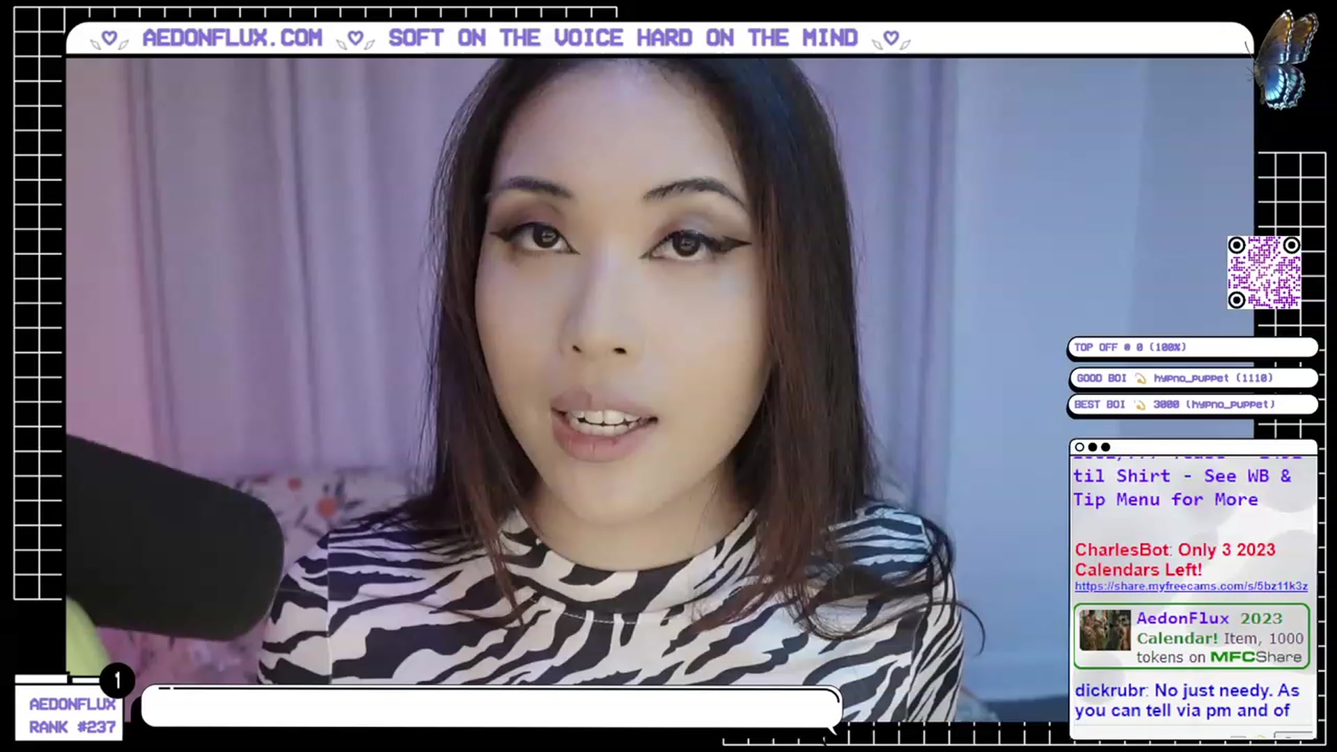 Gallery image thumbnail from AedonFlux's myfreecams stream on, 01/20/2023, 08:12 image 7 of 20