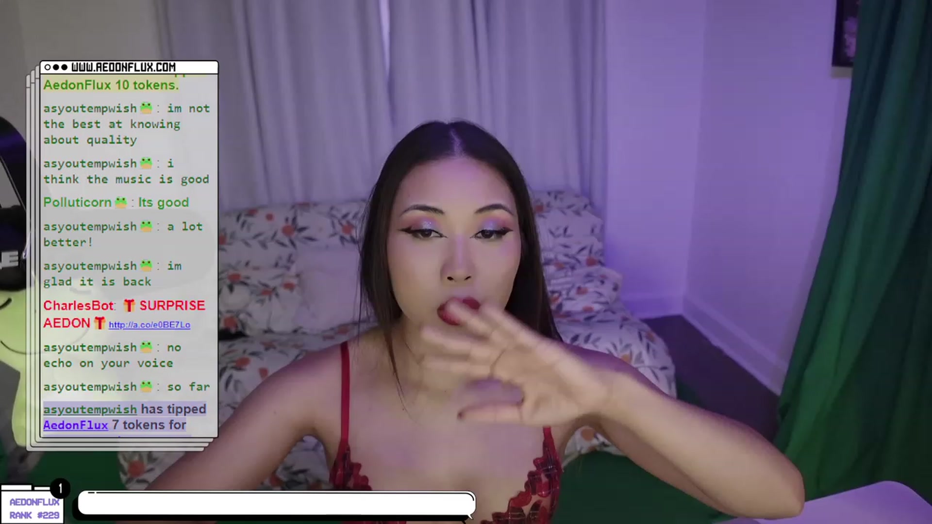 Gallery image thumbnail from AedonFlux's myfreecams stream on, 01/21/2023, 07:33 image 8 of 20