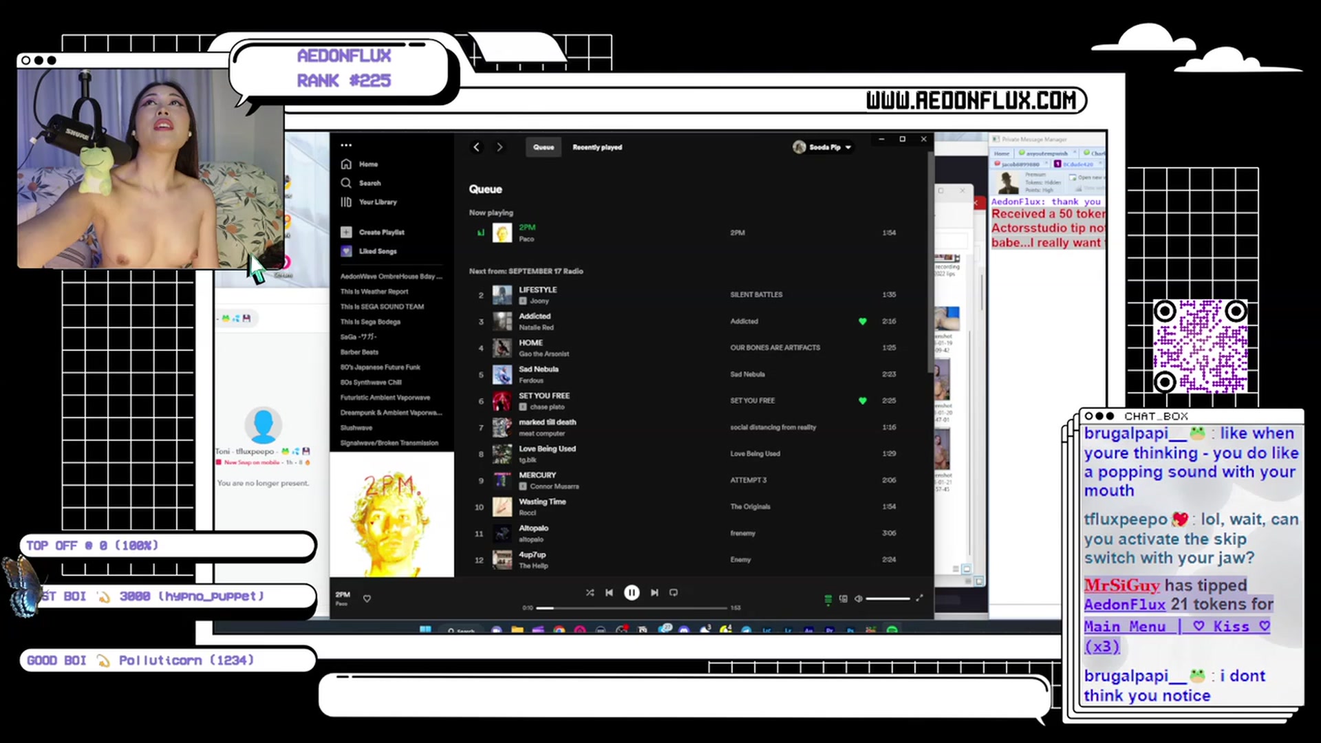 Gallery image thumbnail from AedonFlux's myfreecams stream on, 01/21/2023, 07:56 image 7 of 20