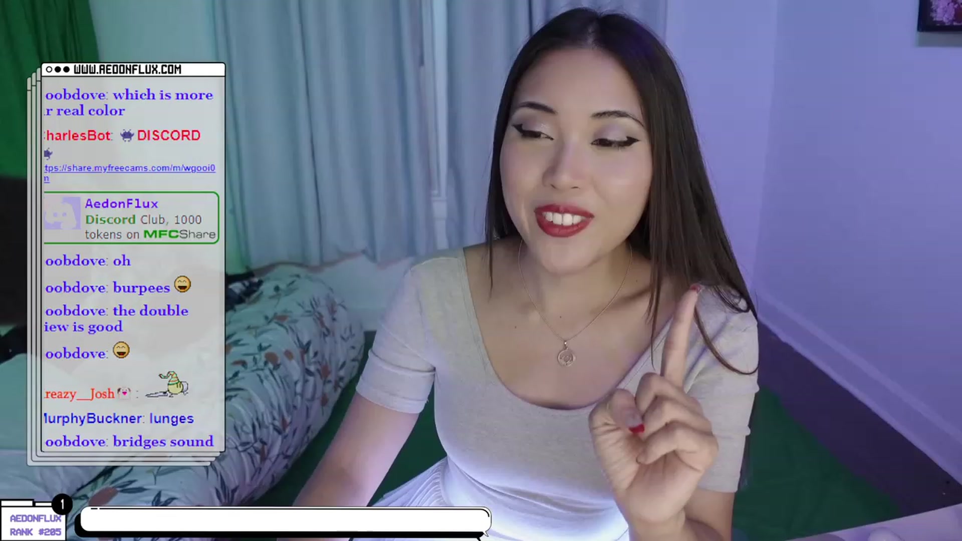 Gallery image thumbnail from AedonFlux's myfreecams stream on, 01/27/2023, 05:50 image 13 of 20
