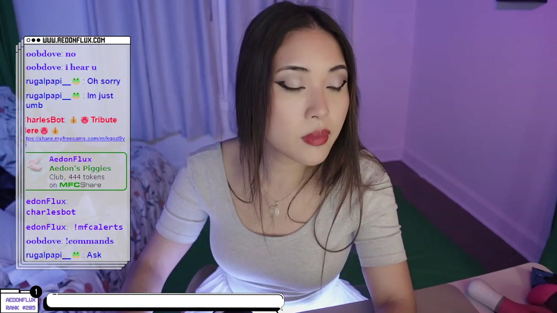 Gallery image thumbnail from AedonFlux's myfreecams stream on, 01/27/2023, 05:50 image 4 of 20