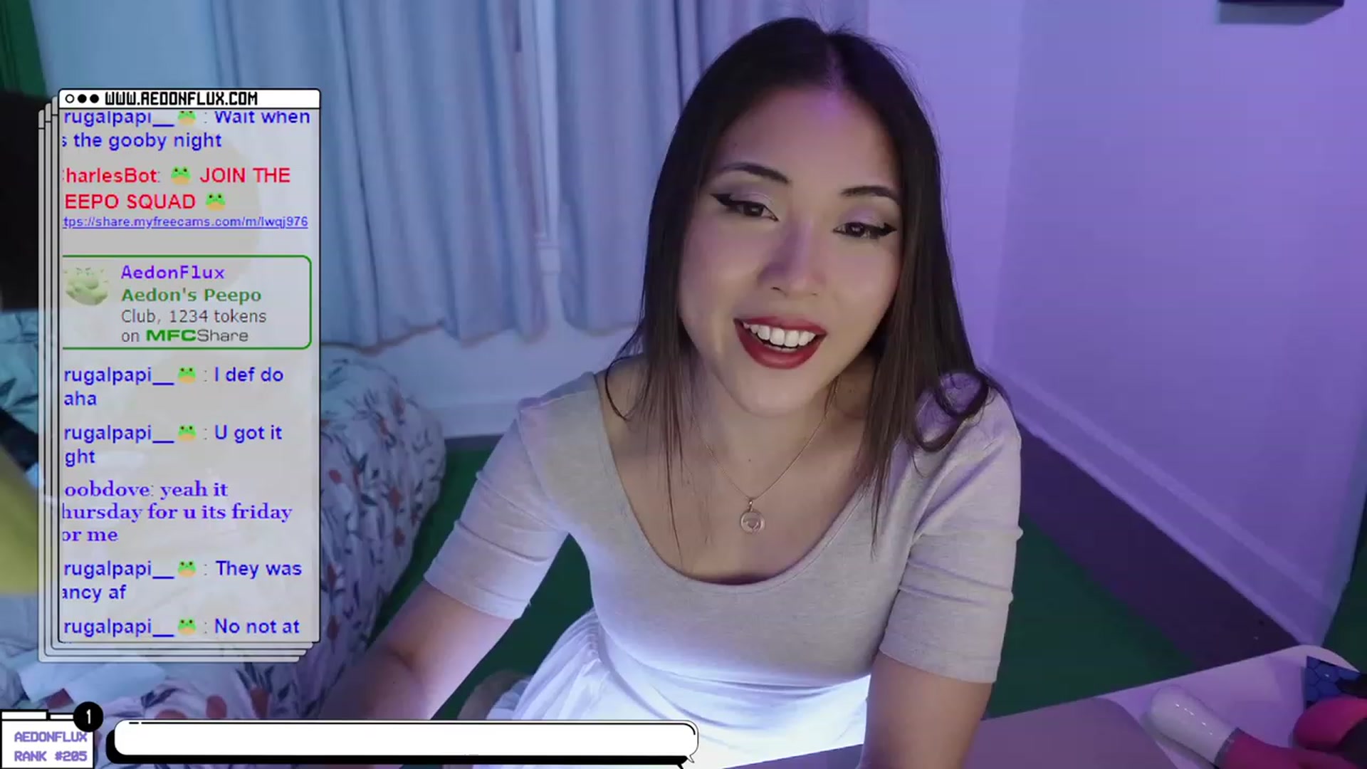 Gallery image thumbnail from AedonFlux's myfreecams stream on, 01/27/2023, 05:50 image 2 of 20