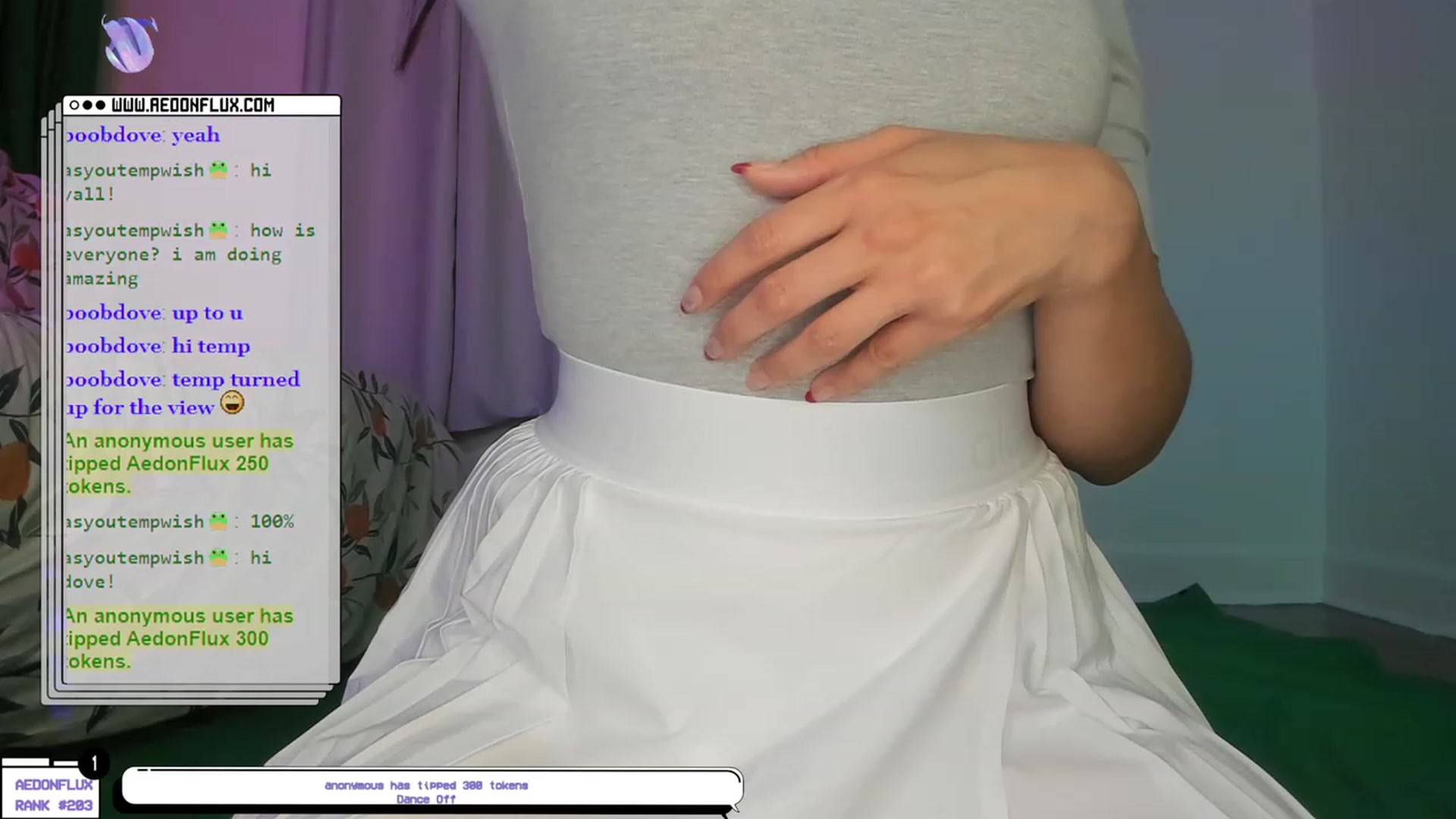 Gallery image thumbnail from AedonFlux's myfreecams stream on, 01/27/2023, 07:10 image 14 of 20