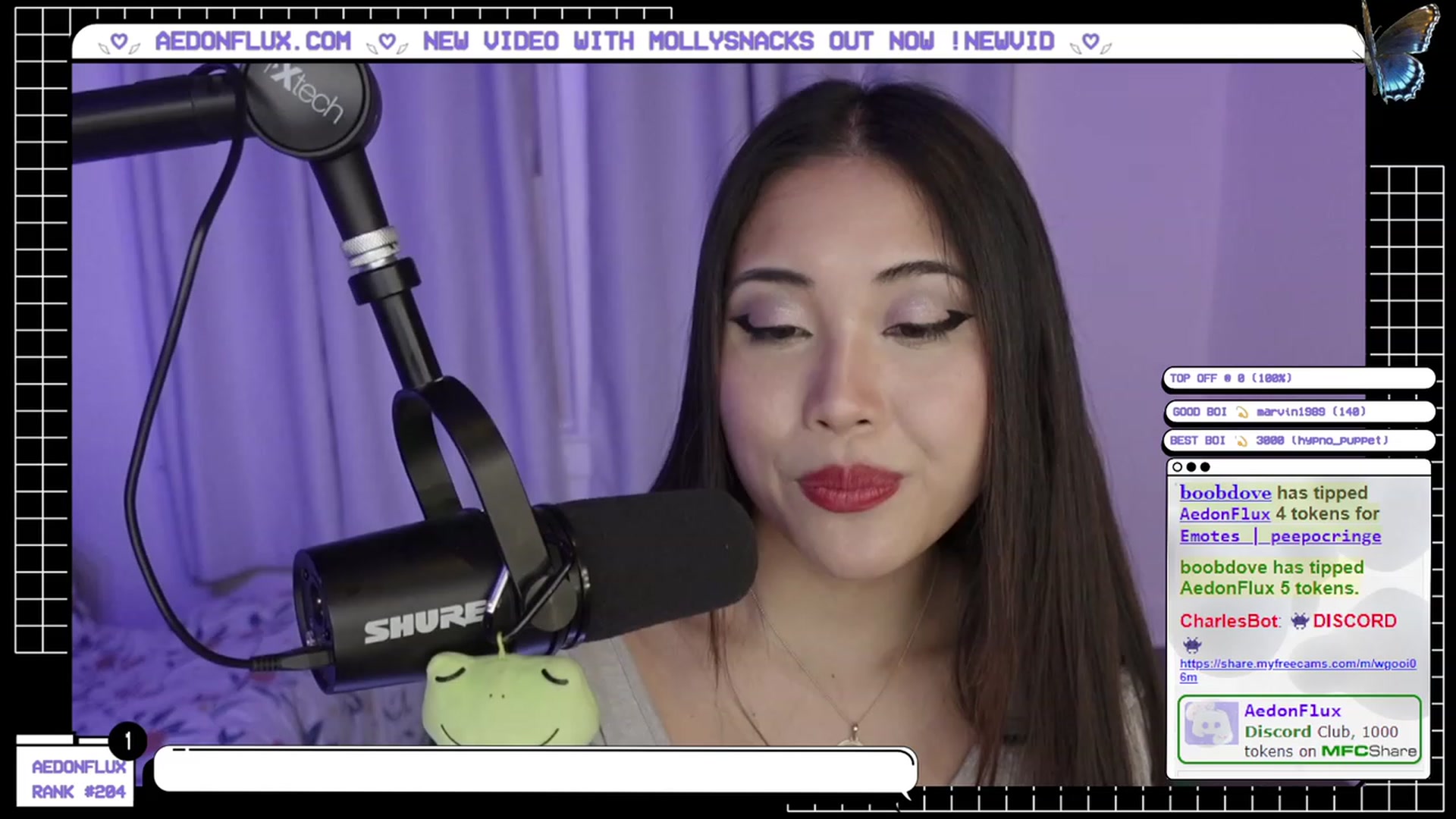 Gallery image thumbnail from AedonFlux's myfreecams stream on, 01/27/2023, 07:10 image 2 of 20