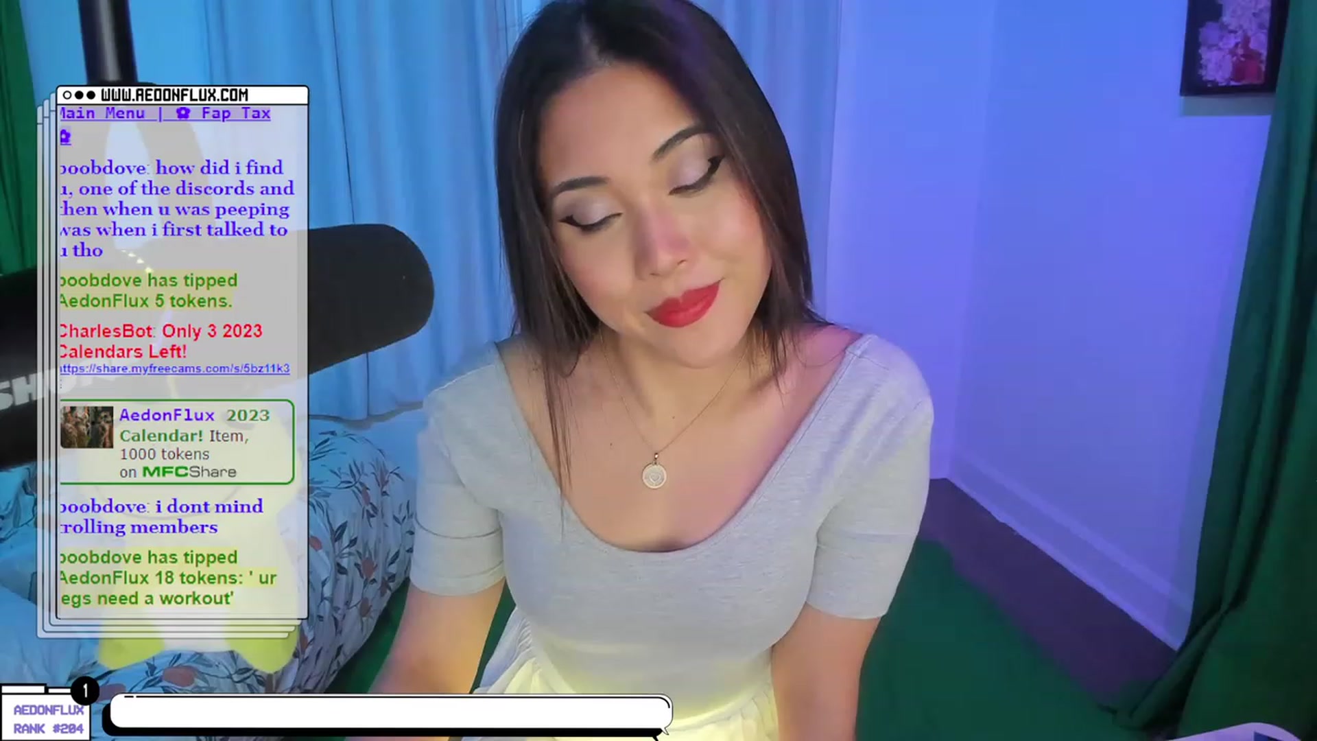Gallery image thumbnail from AedonFlux's myfreecams stream on, 01/27/2023, 07:10 image 13 of 20