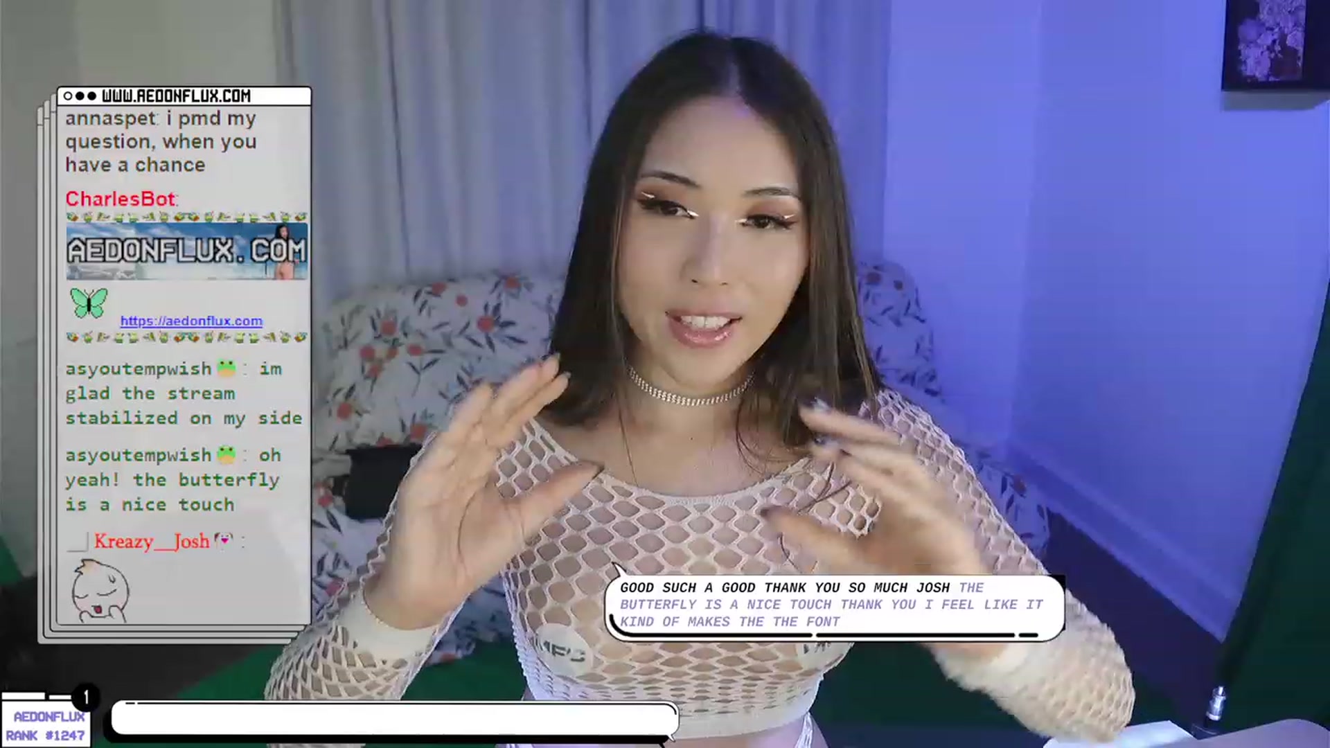Gallery image thumbnail from AedonFlux's myfreecams stream on, 02/02/2023, 06:54 image 4 of 20