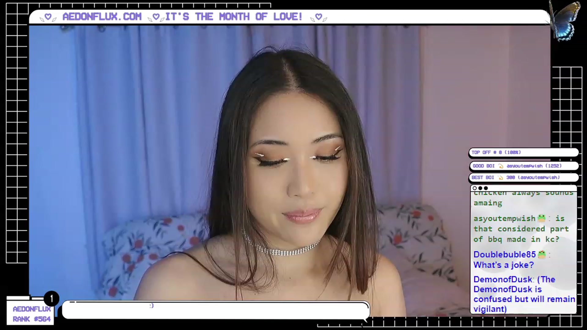 Gallery image thumbnail from AedonFlux's myfreecams stream on, 02/02/2023, 06:54 image 15 of 20