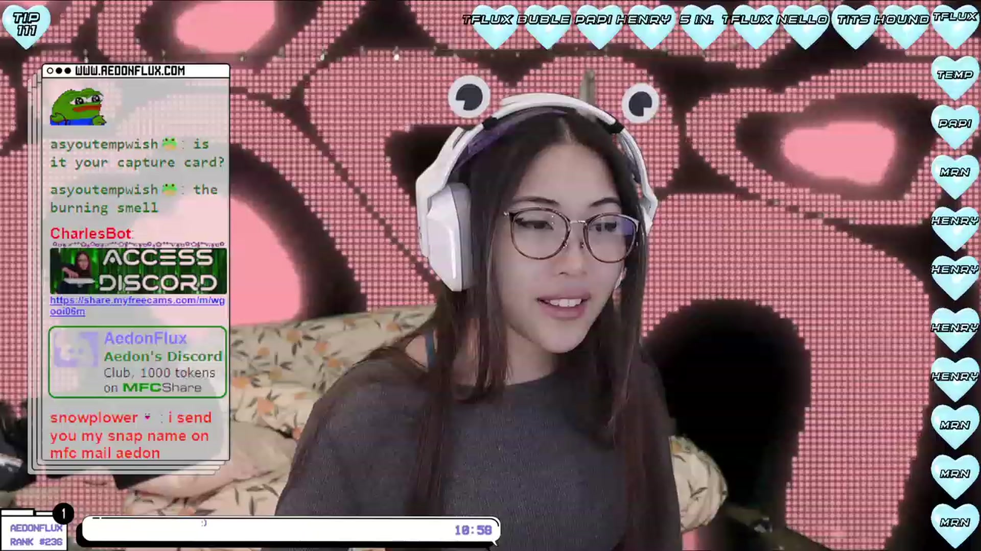 Gallery image thumbnail from AedonFlux's myfreecams stream on, 02/17/2023, 07:33 image 7 of 20