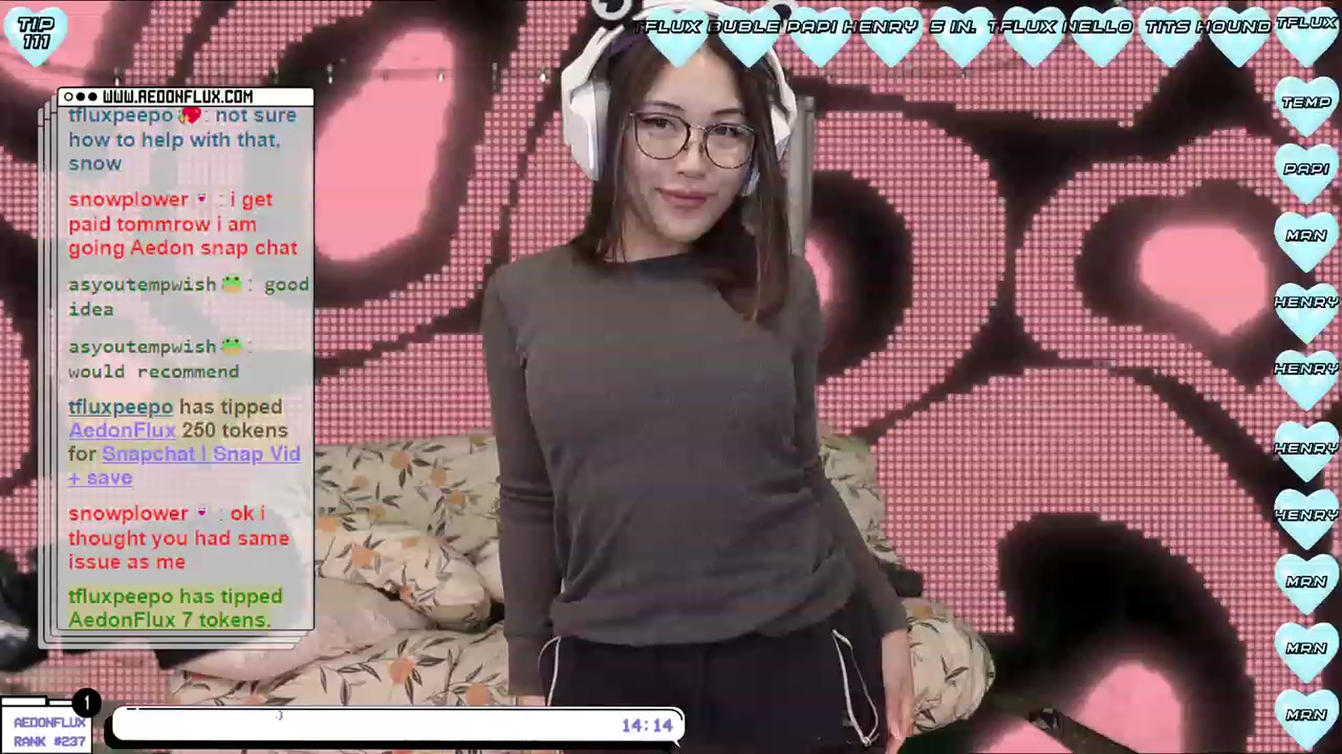 Gallery image thumbnail from AedonFlux's myfreecams stream on, 02/17/2023, 07:33 image 6 of 20