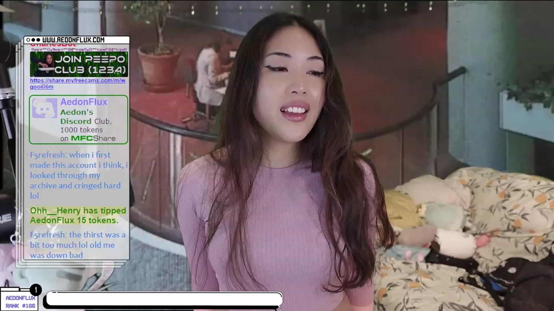 Gallery image thumbnail from AedonFlux's myfreecams stream on, 02/19/2023, 06:09 image 9 of 20