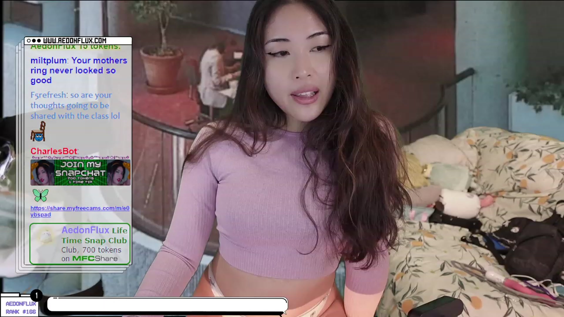 Gallery image thumbnail from AedonFlux's myfreecams stream on, 02/19/2023, 06:09 image 14 of 20