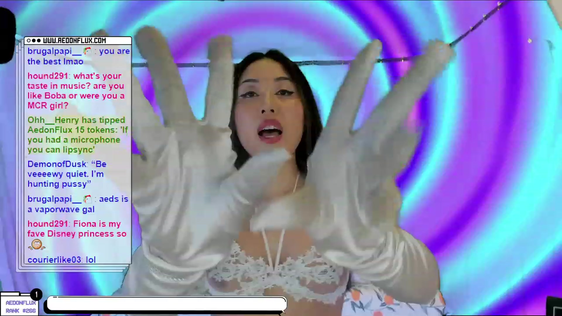 Gallery image thumbnail from AedonFlux's myfreecams stream on, 02/26/2023, 07:45 image 12 of 20