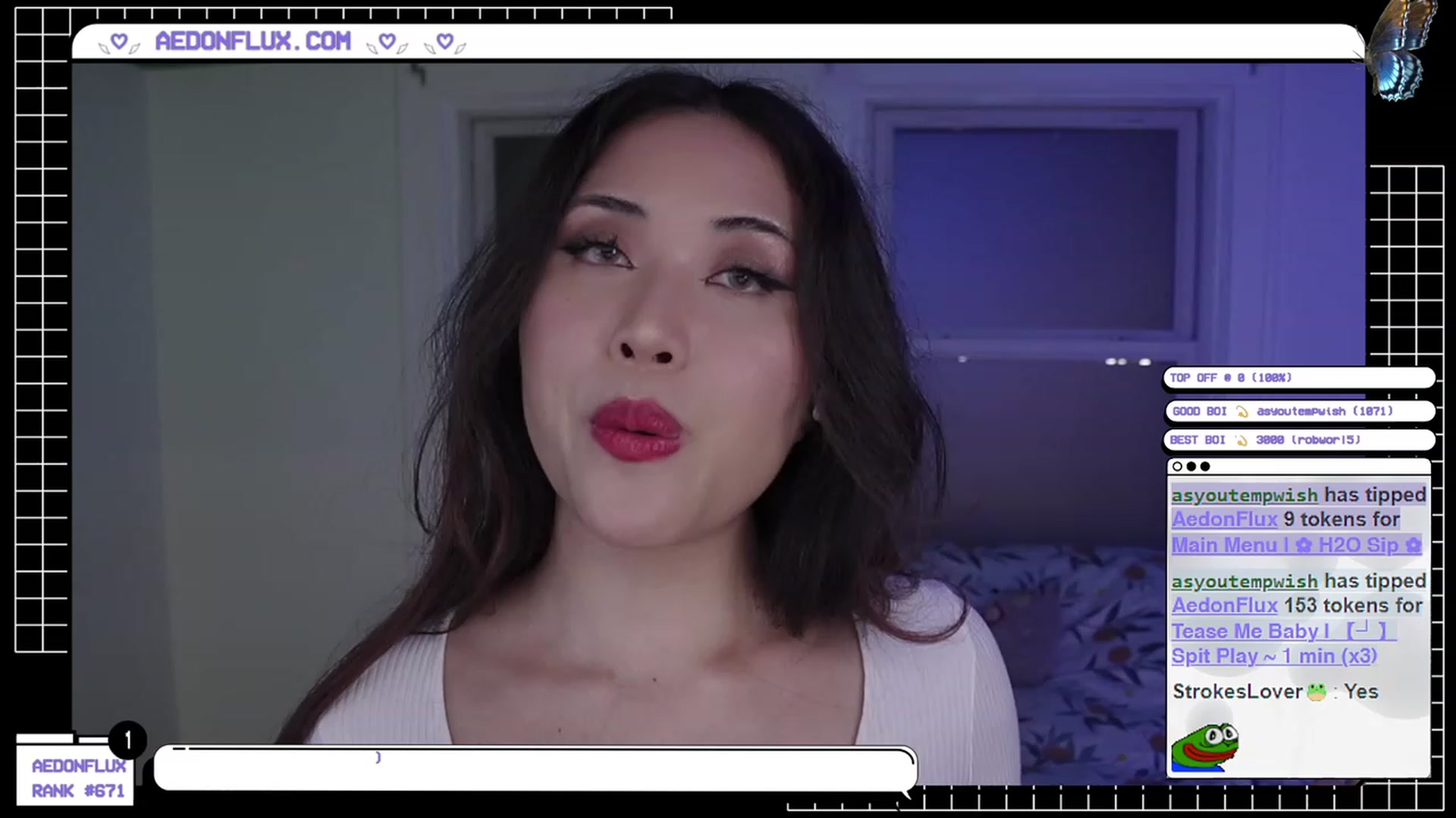 Gallery image thumbnail from AedonFlux's myfreecams stream on, 03/09/2023, 09:12 image 4 of 20