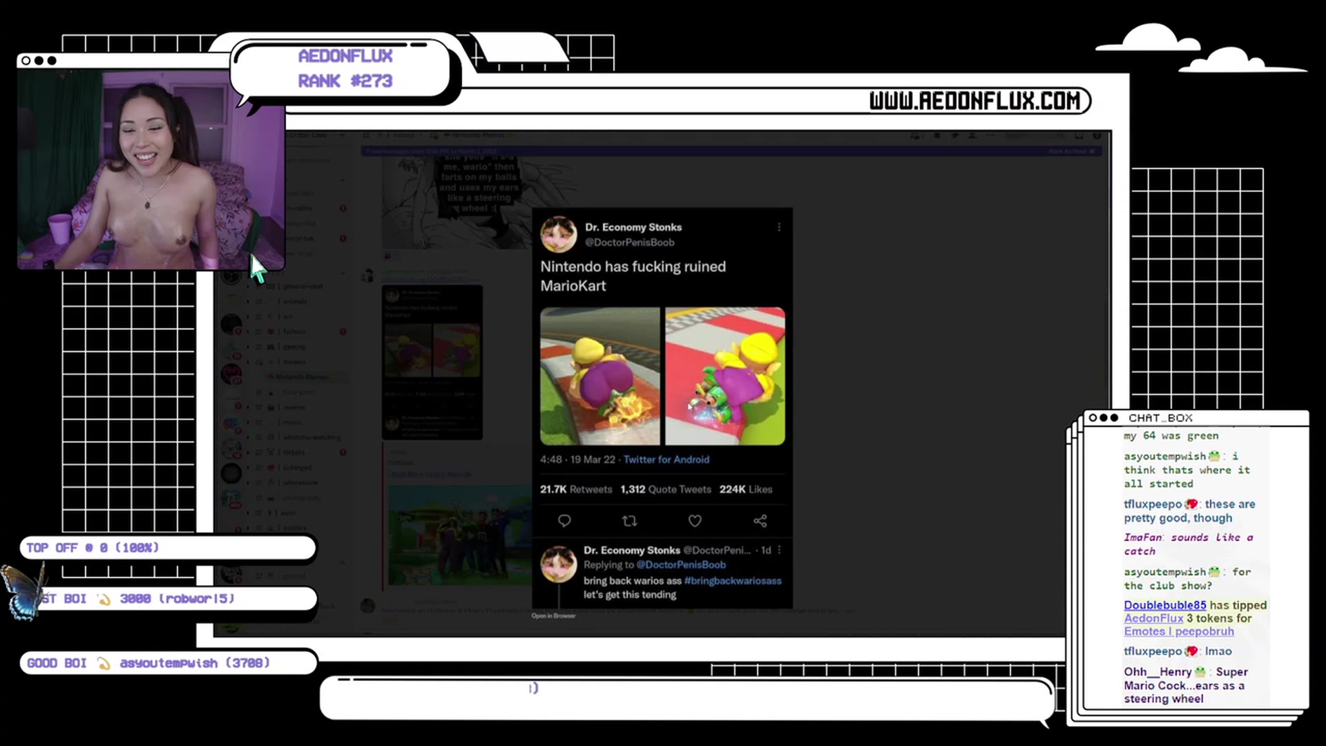 Gallery image thumbnail from AedonFlux's myfreecams stream on, 03/11/2023, 08:20 image 19 of 20