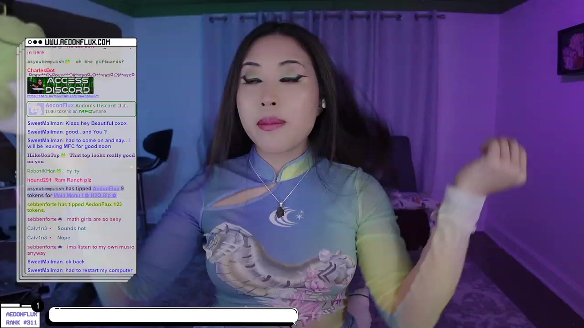 Gallery image thumbnail from AedonFlux's myfreecams stream on, 03/17/2023, 06:35 image 3 of 20