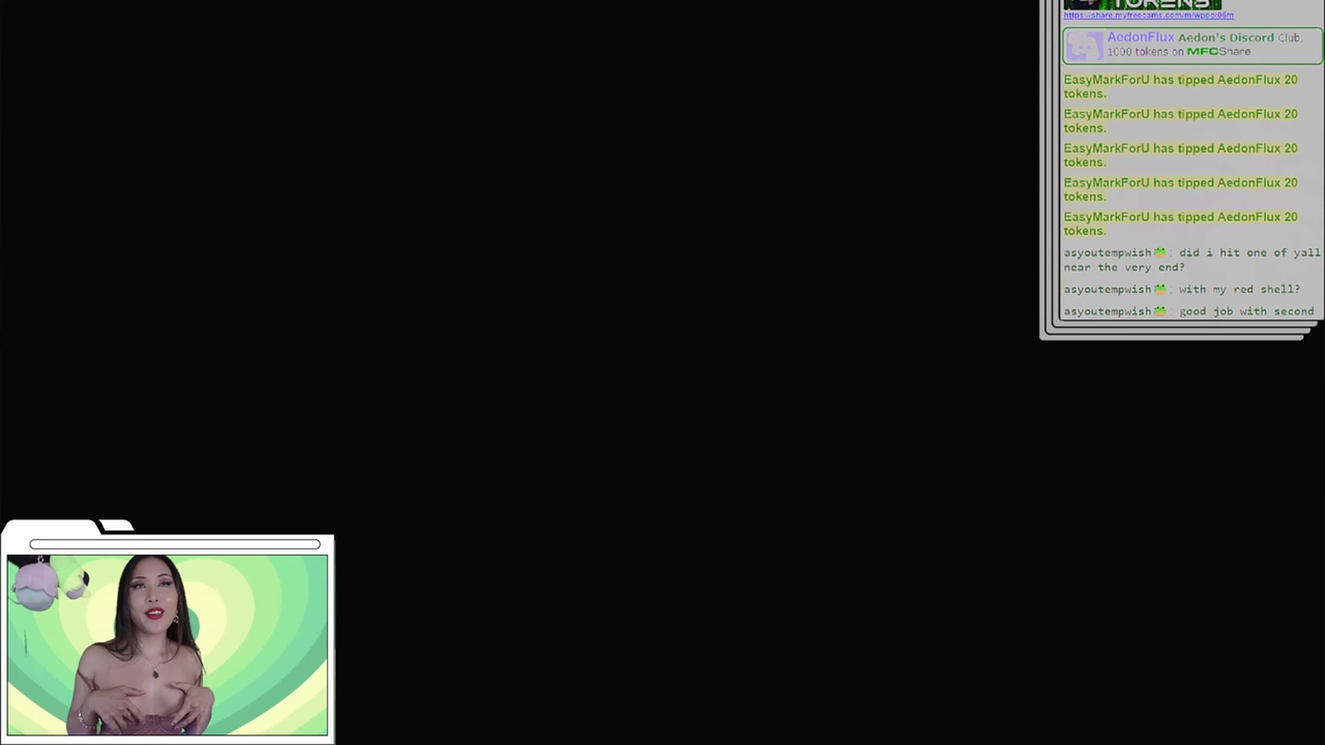 Gallery image thumbnail from AedonFlux's myfreecams stream on, 03/18/2023, 09:20 image 13 of 20
