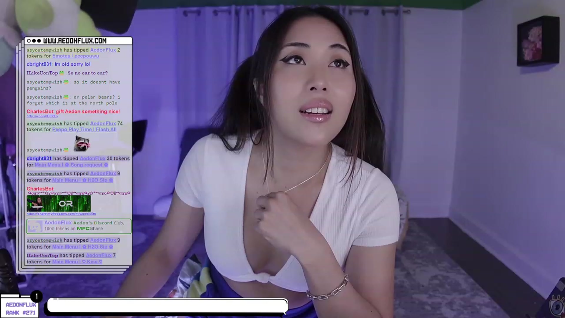 Gallery image thumbnail from AedonFlux's myfreecams stream on, 03/19/2023, 06:56 image 5 of 20