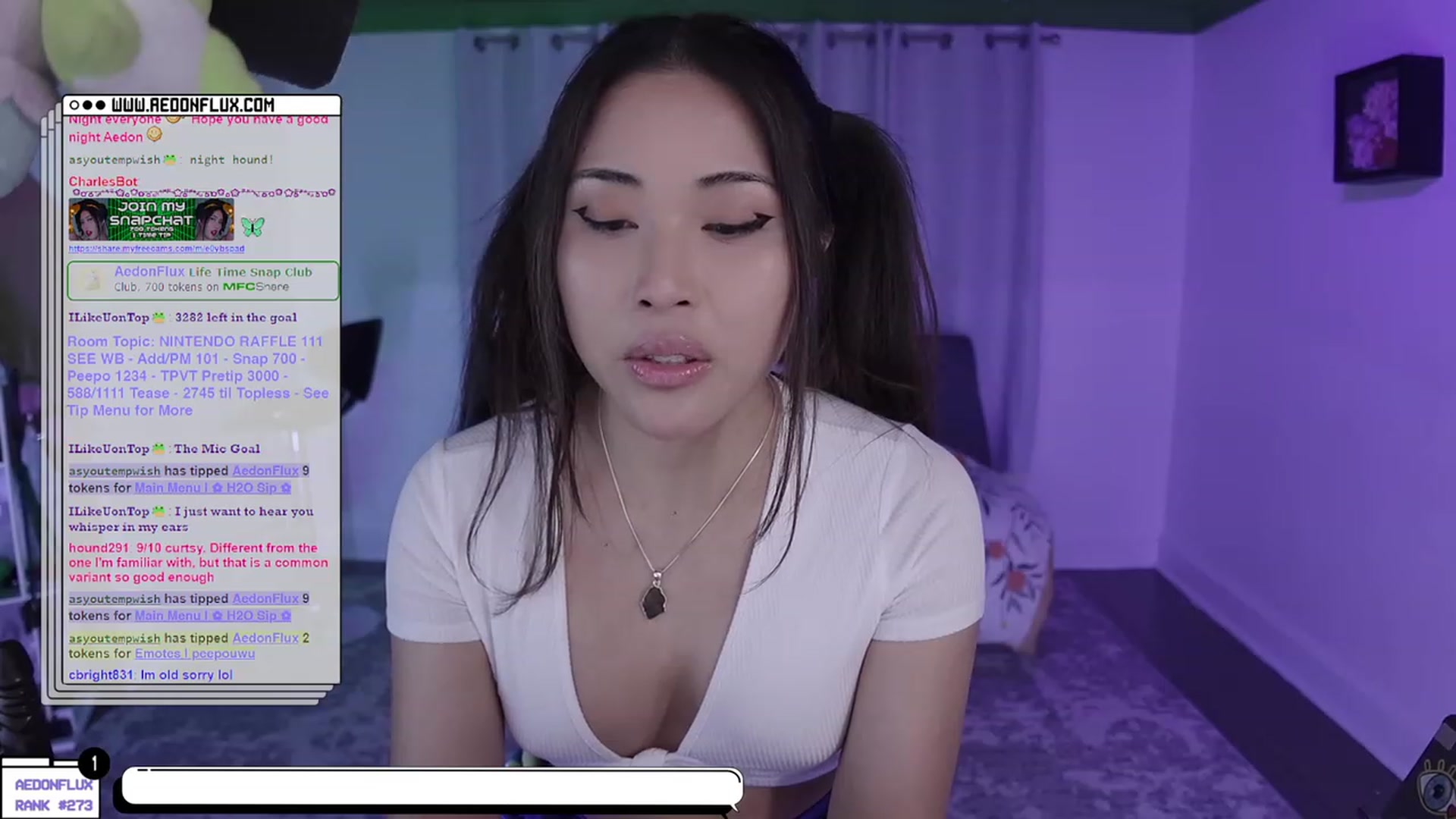 Gallery image thumbnail from AedonFlux's myfreecams stream on, 03/19/2023, 06:56 image 4 of 20