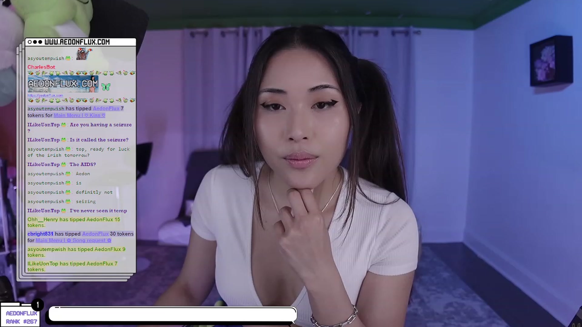 Gallery image thumbnail from AedonFlux's myfreecams stream on, 03/19/2023, 06:56 image 6 of 20