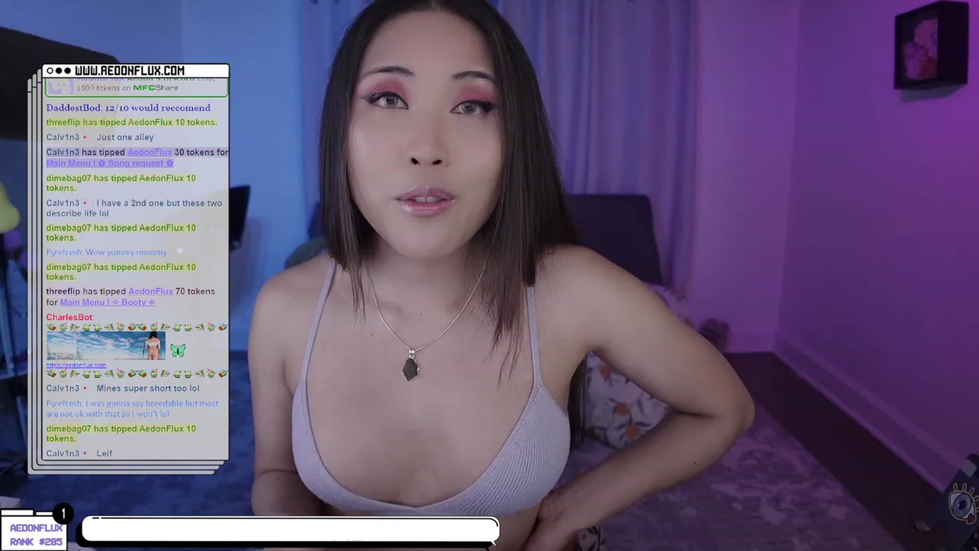Gallery image thumbnail from AedonFlux's myfreecams stream on, 03/24/2023, 06:48 image 2 of 20