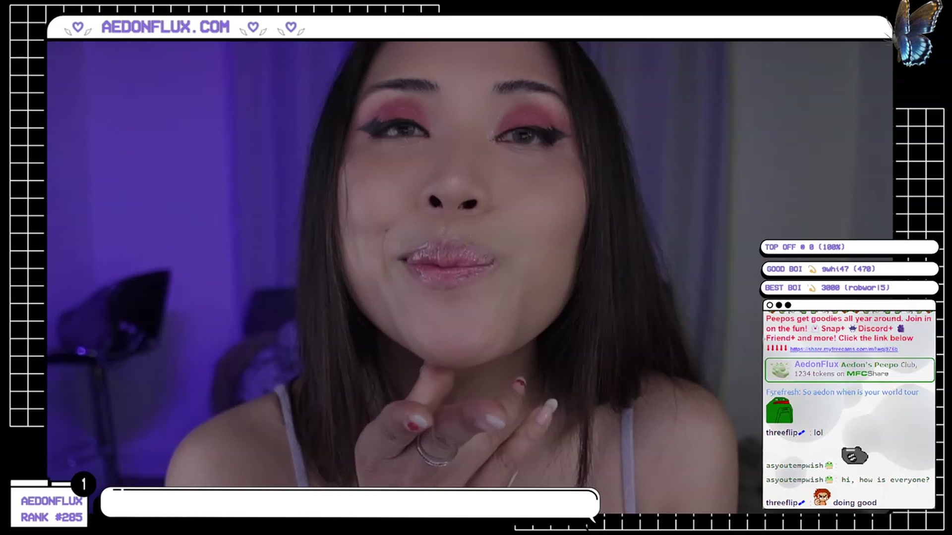 Gallery image thumbnail from AedonFlux's myfreecams stream on, 03/24/2023, 06:48 image 3 of 20