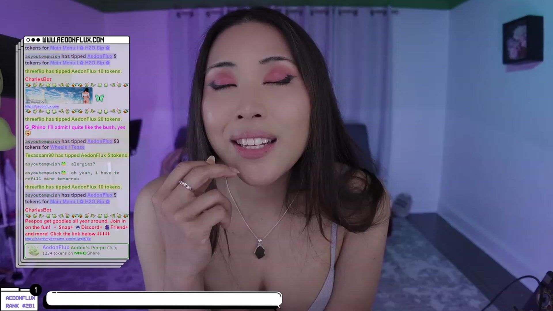 Gallery image thumbnail from AedonFlux's myfreecams stream on, 03/24/2023, 06:48 image 12 of 20