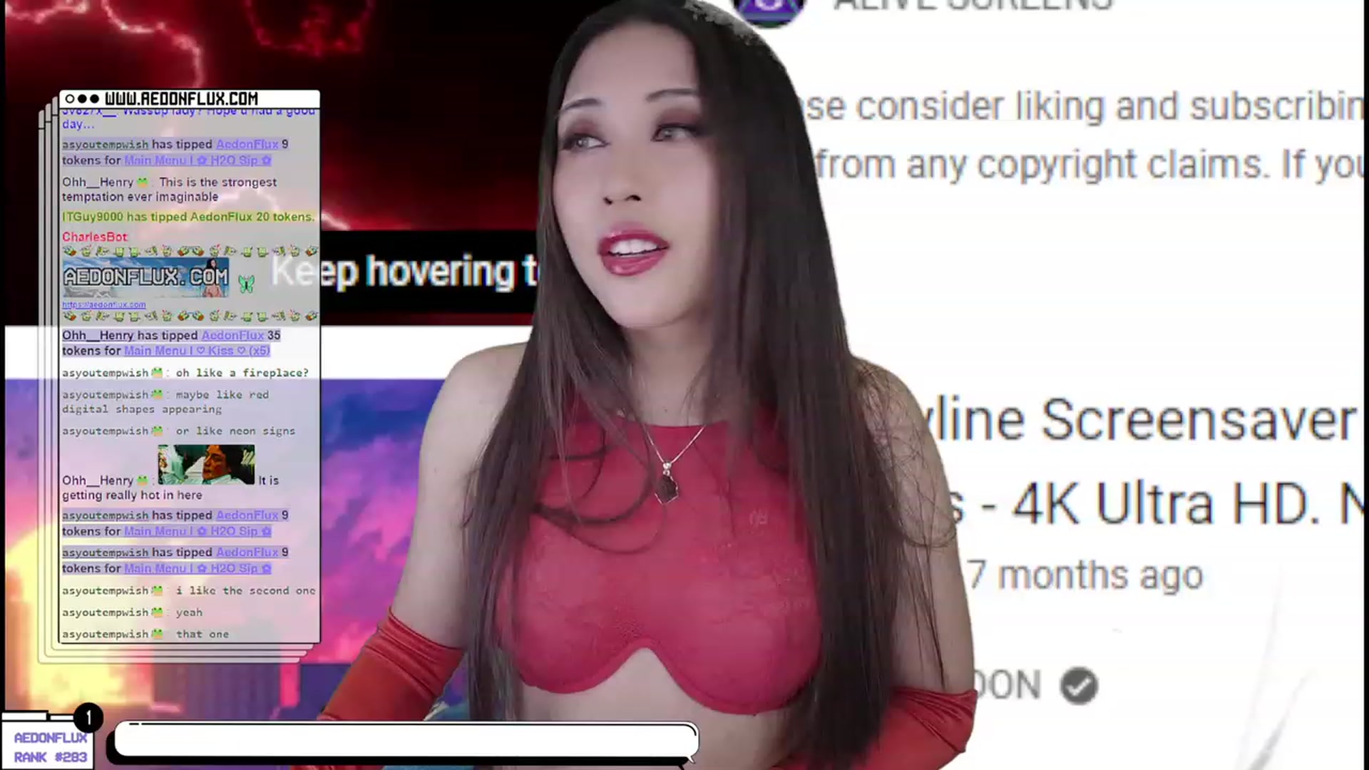 Gallery image thumbnail from AedonFlux's myfreecams stream on, 03/25/2023, 05:14 image 13 of 20