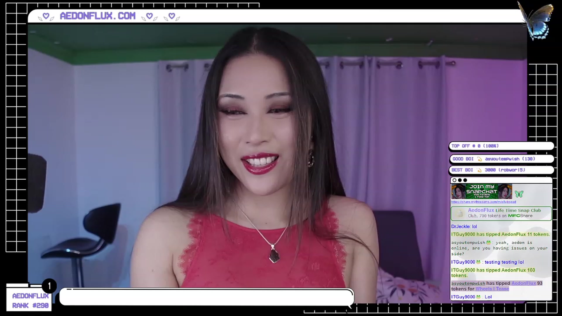 Gallery image thumbnail from AedonFlux's myfreecams stream on, 03/25/2023, 05:14 image 6 of 20