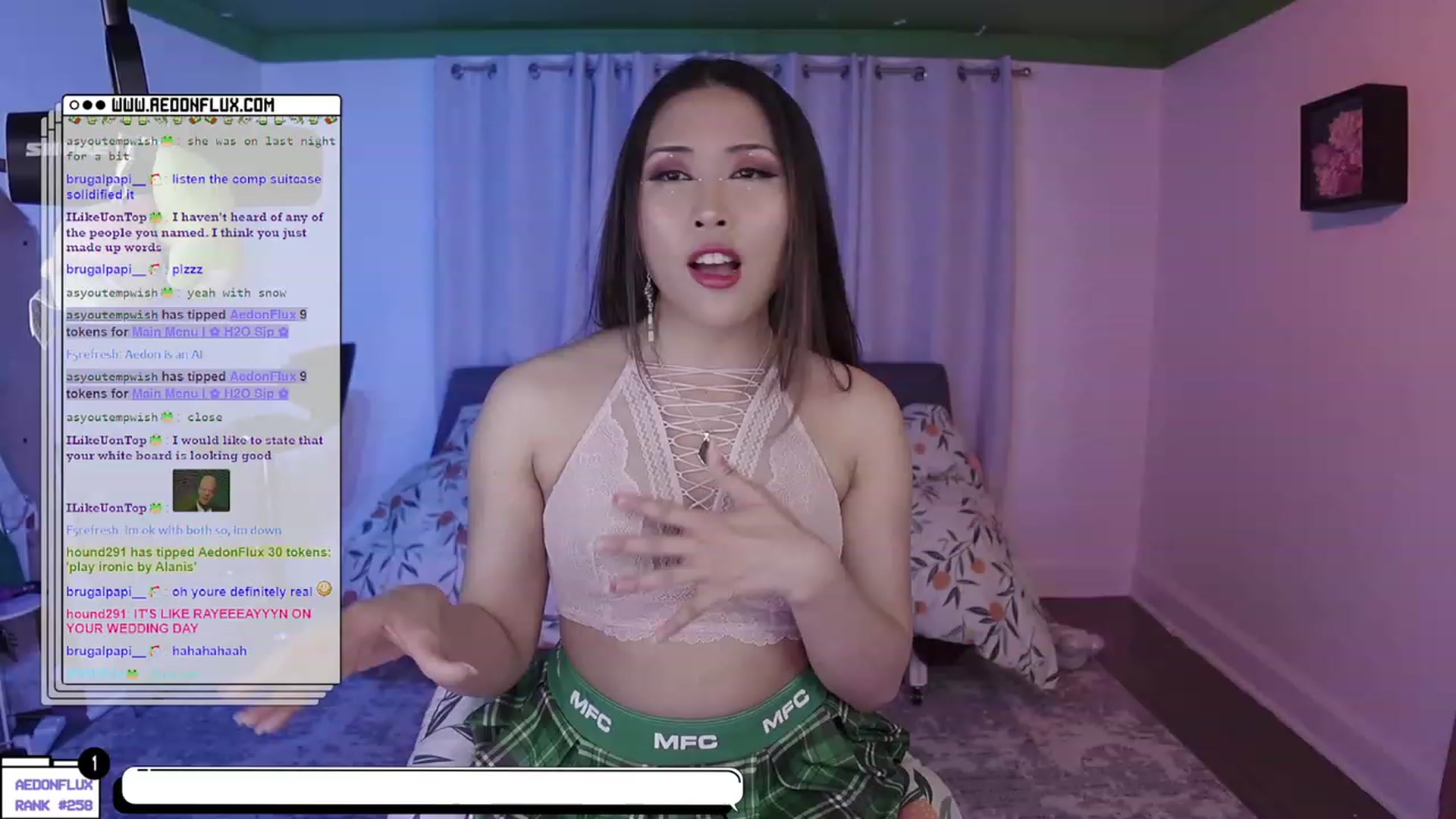 Gallery image thumbnail from AedonFlux's myfreecams stream on, 03/26/2023, 06:31 image 3 of 20