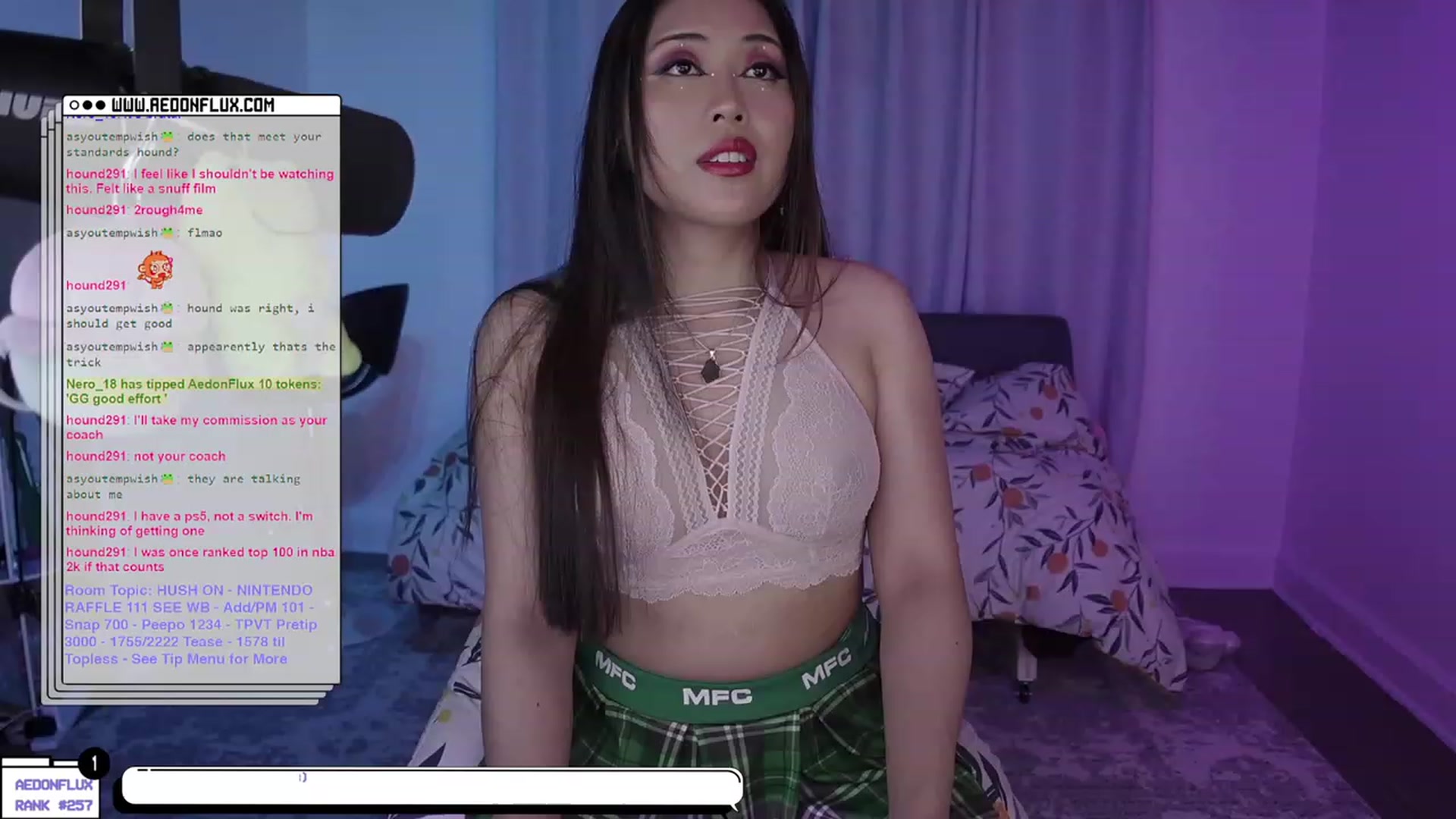 Gallery image thumbnail from AedonFlux's myfreecams stream on, 03/26/2023, 06:31 image 13 of 20