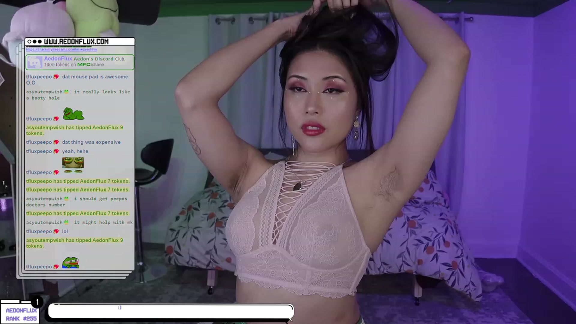 Gallery image thumbnail from AedonFlux's myfreecams stream on, 03/26/2023, 07:22 image 6 of 20