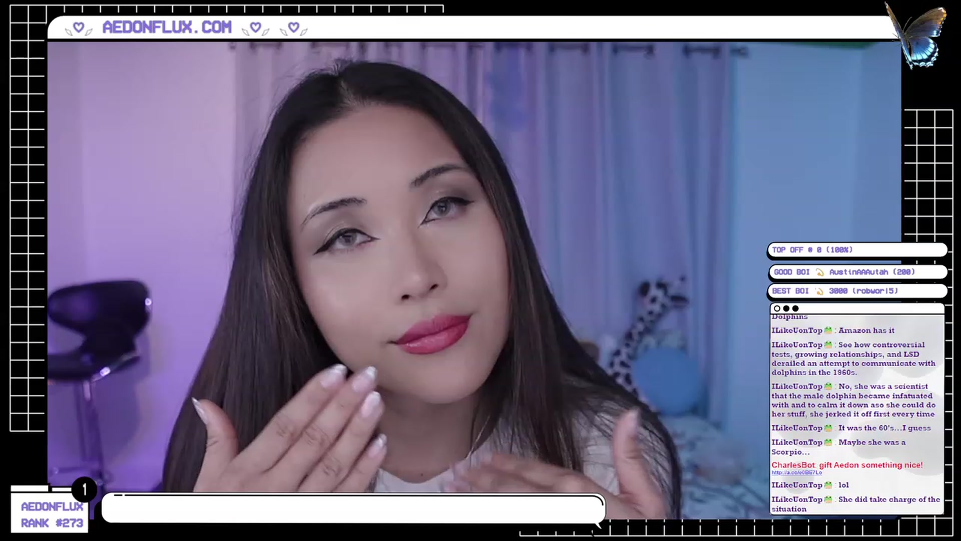 Gallery image thumbnail from AedonFlux's myfreecams stream on, 03/30/2023, 05:13 image 6 of 20