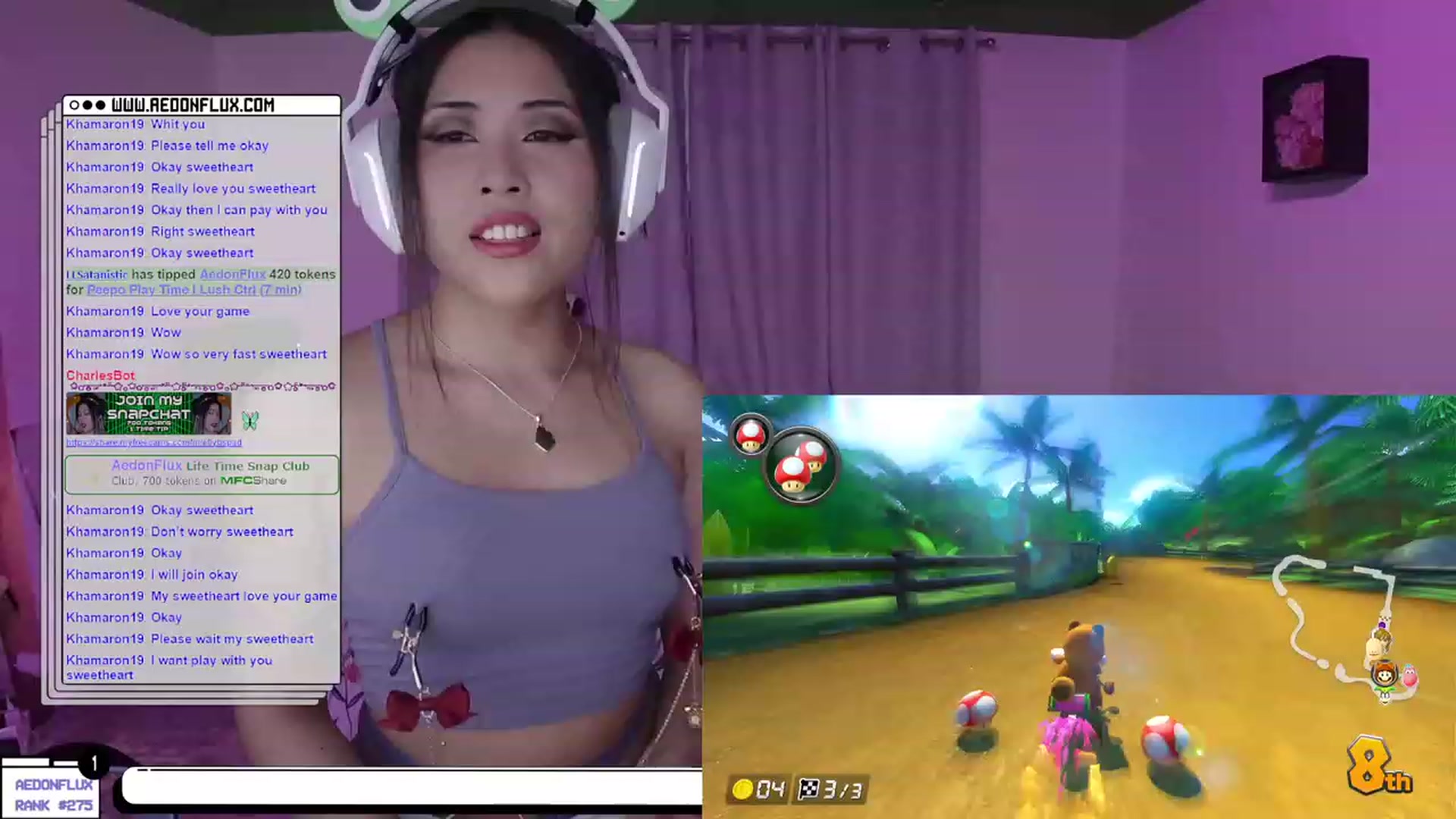 Gallery image thumbnail from AedonFlux's myfreecams stream on, 03/31/2023, 07:49 image 1 of 20