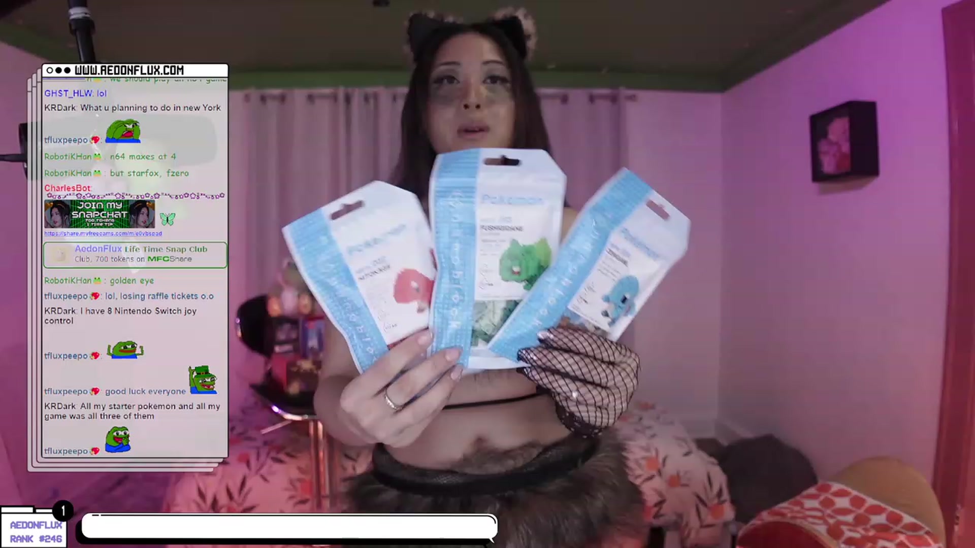 Gallery image thumbnail from AedonFlux's myfreecams stream on, 04/01/2023, 08:14 image 1 of 20