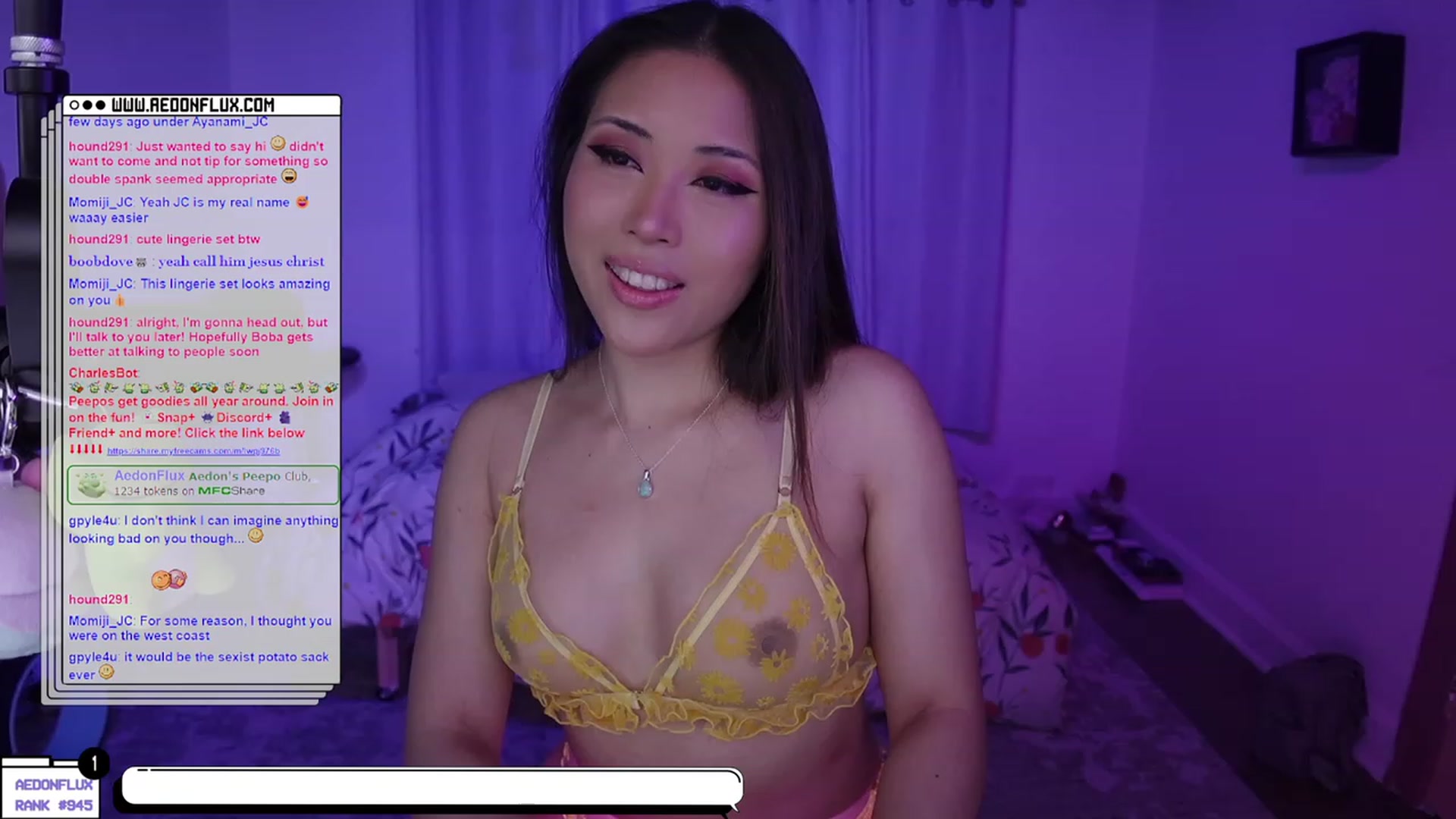 Gallery image thumbnail from AedonFlux's myfreecams stream on, 04/14/2023, 05:00 image 7 of 20
