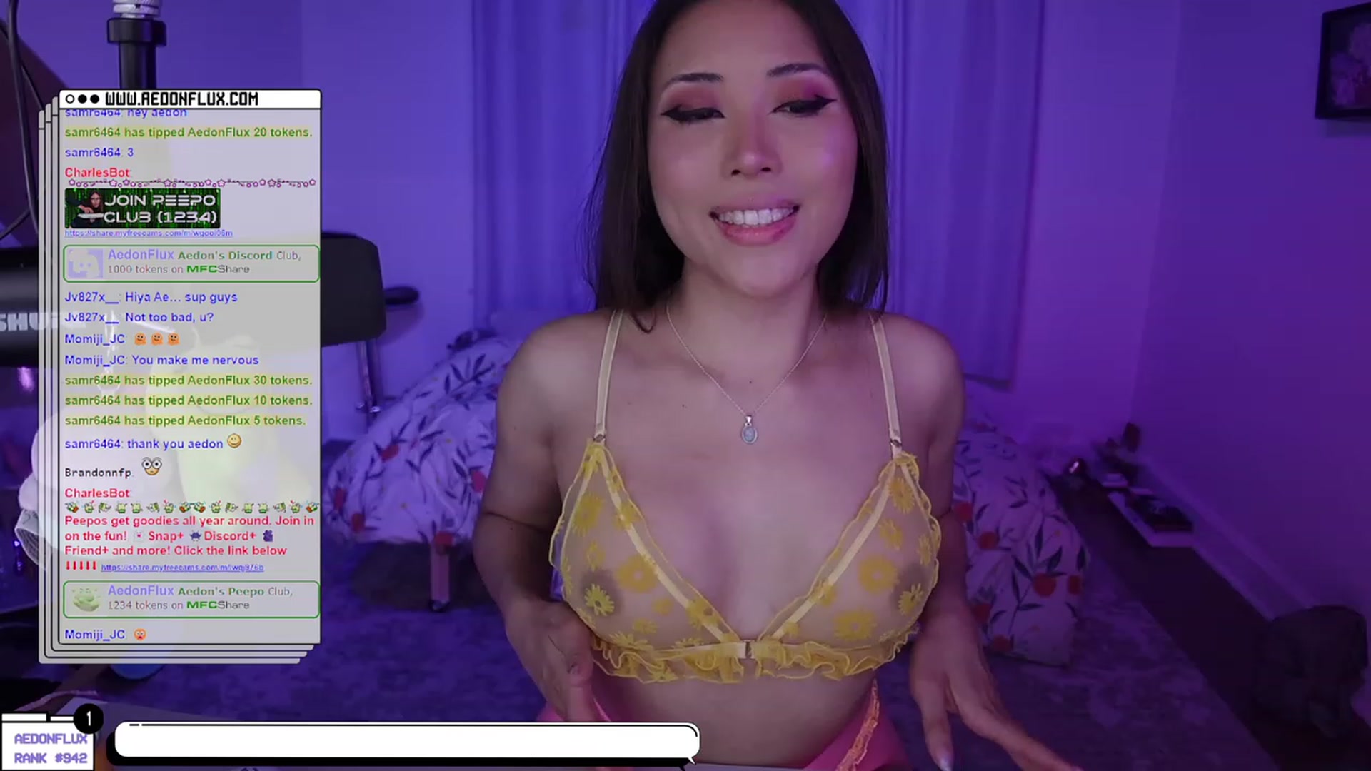 Gallery image thumbnail from AedonFlux's myfreecams stream on, 04/14/2023, 05:00 image 17 of 20