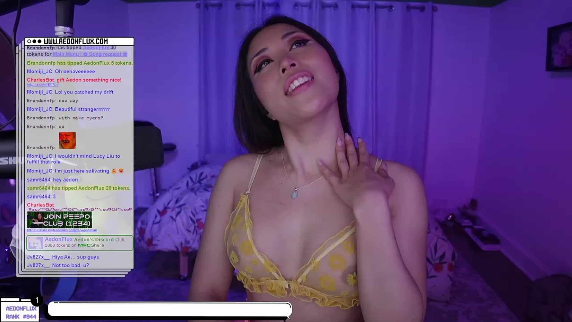 Gallery image thumbnail from AedonFlux's myfreecams stream on, 04/14/2023, 05:00 image 13 of 20