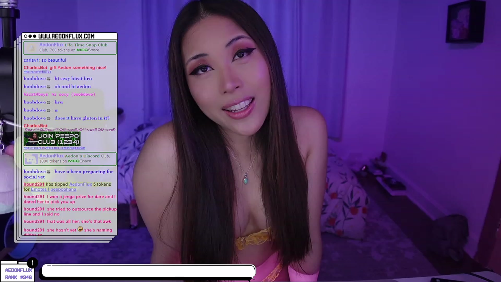 Gallery image thumbnail from AedonFlux's myfreecams stream on, 04/14/2023, 05:00 image 4 of 20