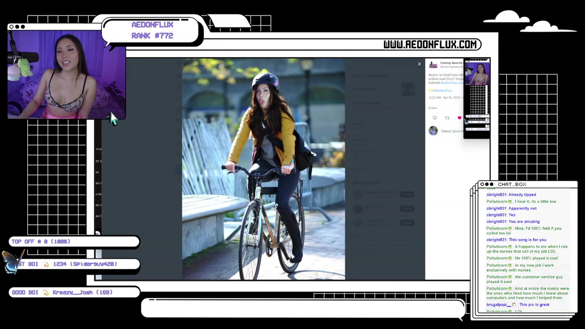 Gallery image thumbnail from AedonFlux's myfreecams stream on, 04/15/2023, 05:33 image 20 of 20
