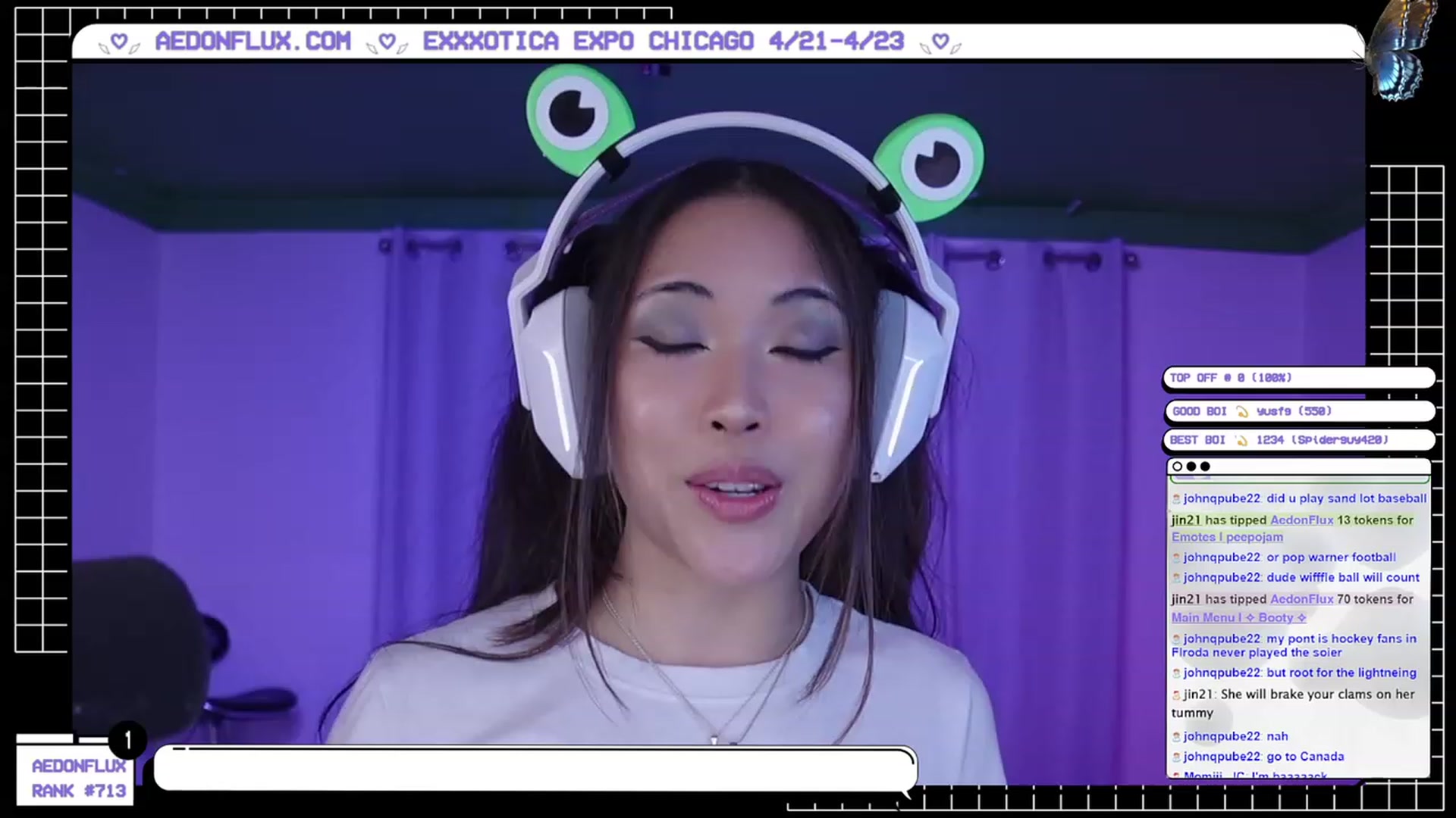 Gallery image thumbnail from AedonFlux's myfreecams stream on, 04/20/2023, 05:36 image 8 of 20
