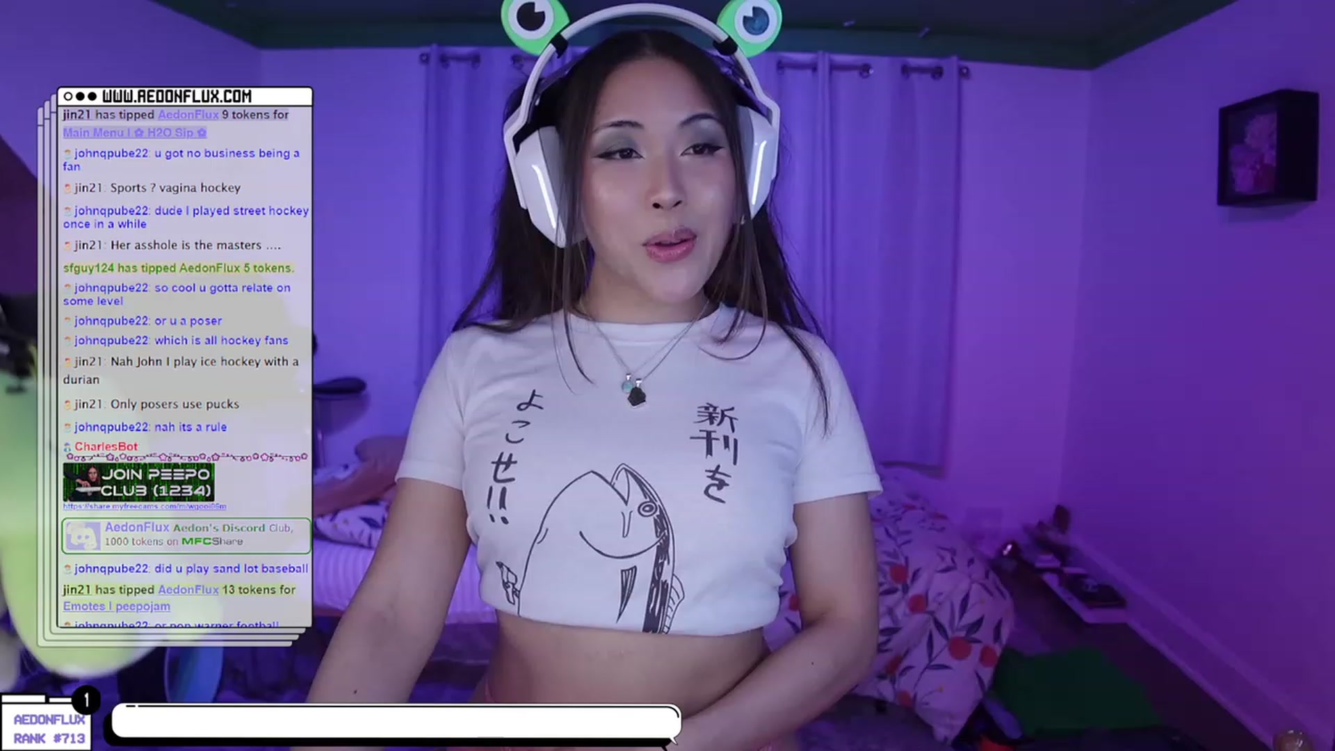 Gallery image thumbnail from AedonFlux's myfreecams stream on, 04/20/2023, 05:36 image 4 of 20